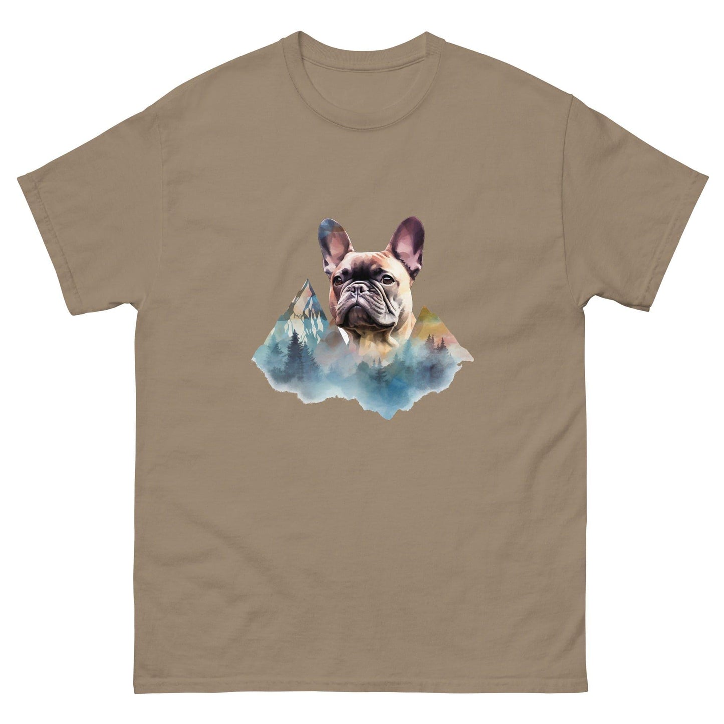Peaks and Paws French Bulldog - Unisex T-Shirt - Frenchie Emporium