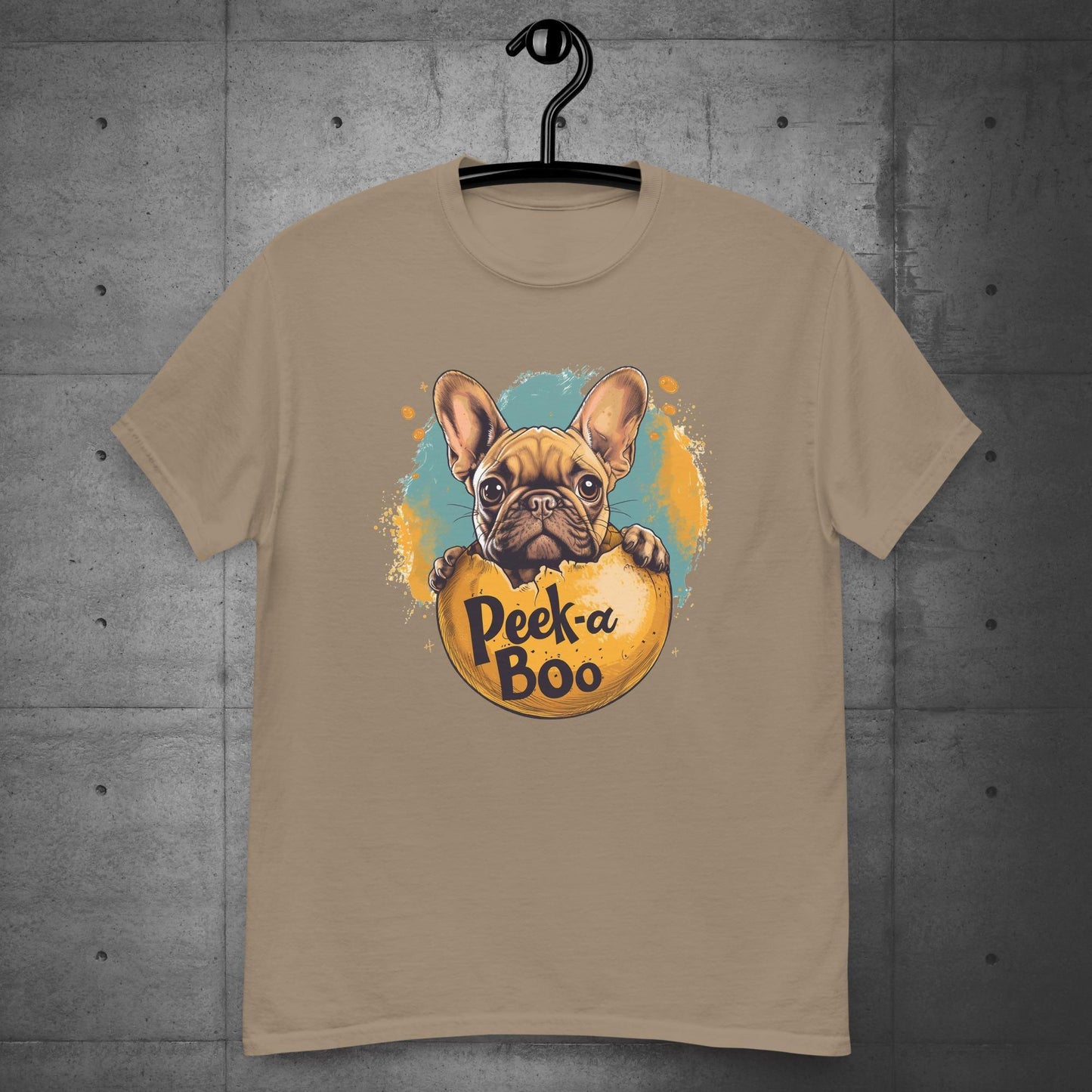 Peek-a-Boo Frenchie - Unisex T-Shirt - Frenchie Emporium