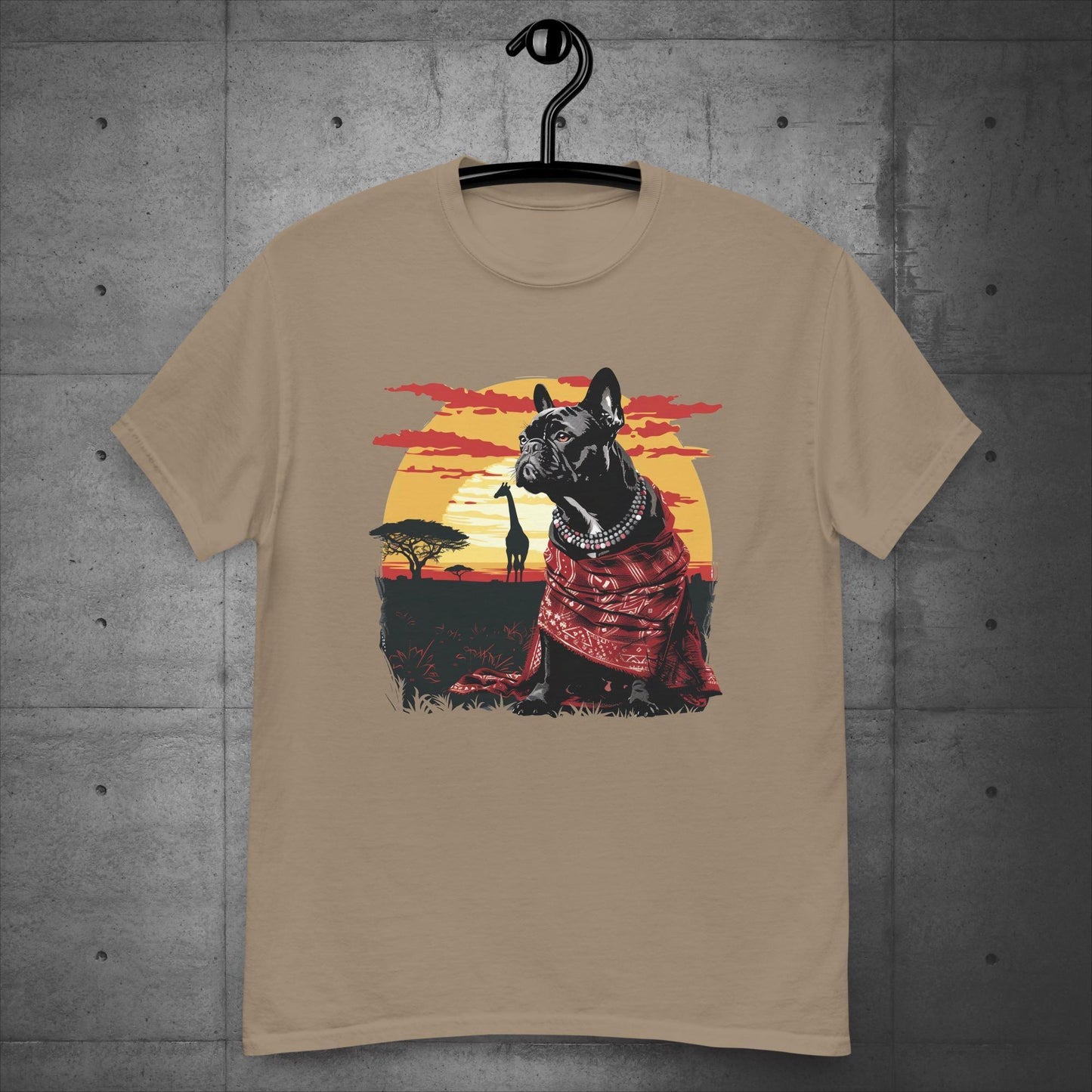 Authentic Serengeti Frenchie - Unisex T-Shirt - Frenchie Emporium