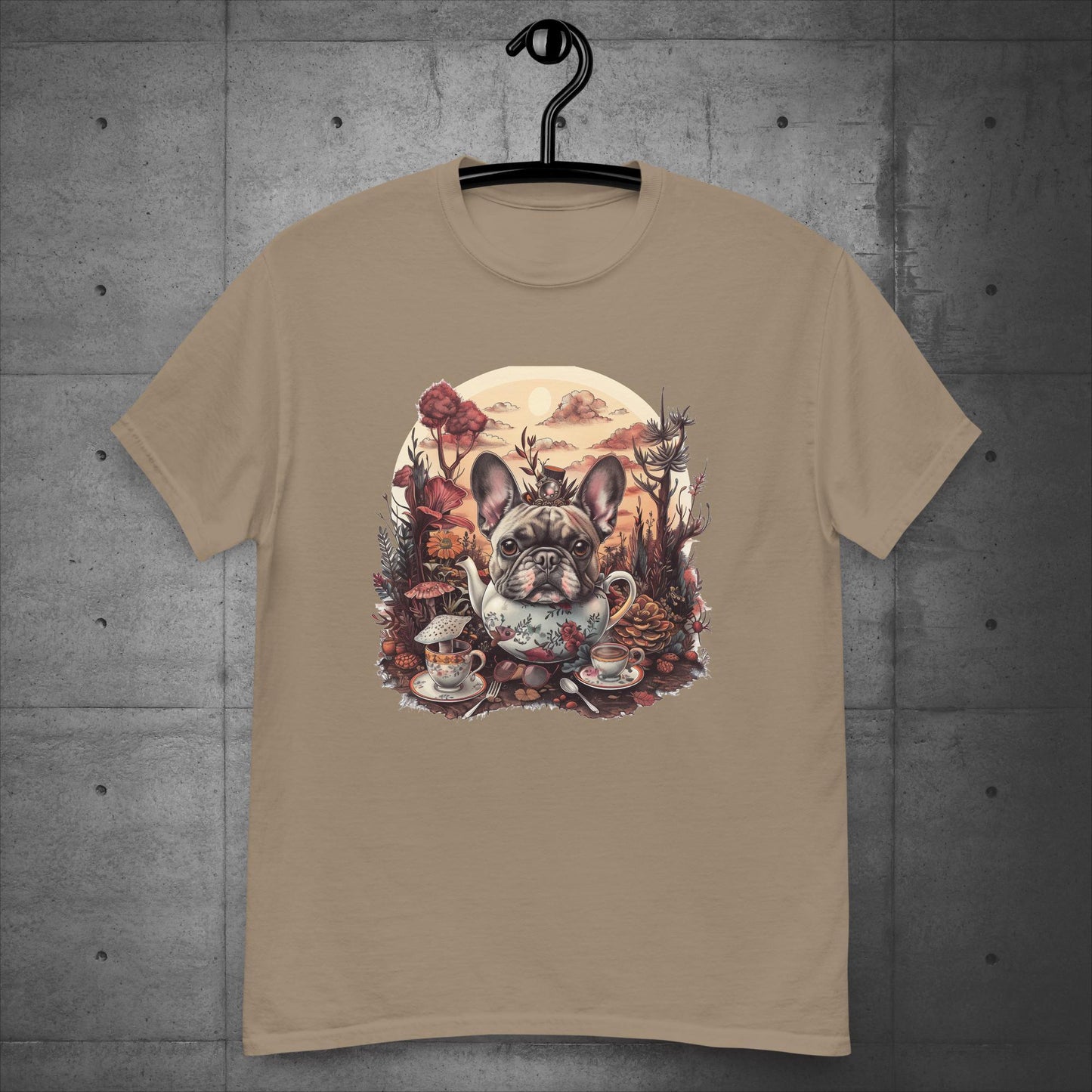 Tea Party Frenchie - Unisex T-Shirt - Frenchie Emporium