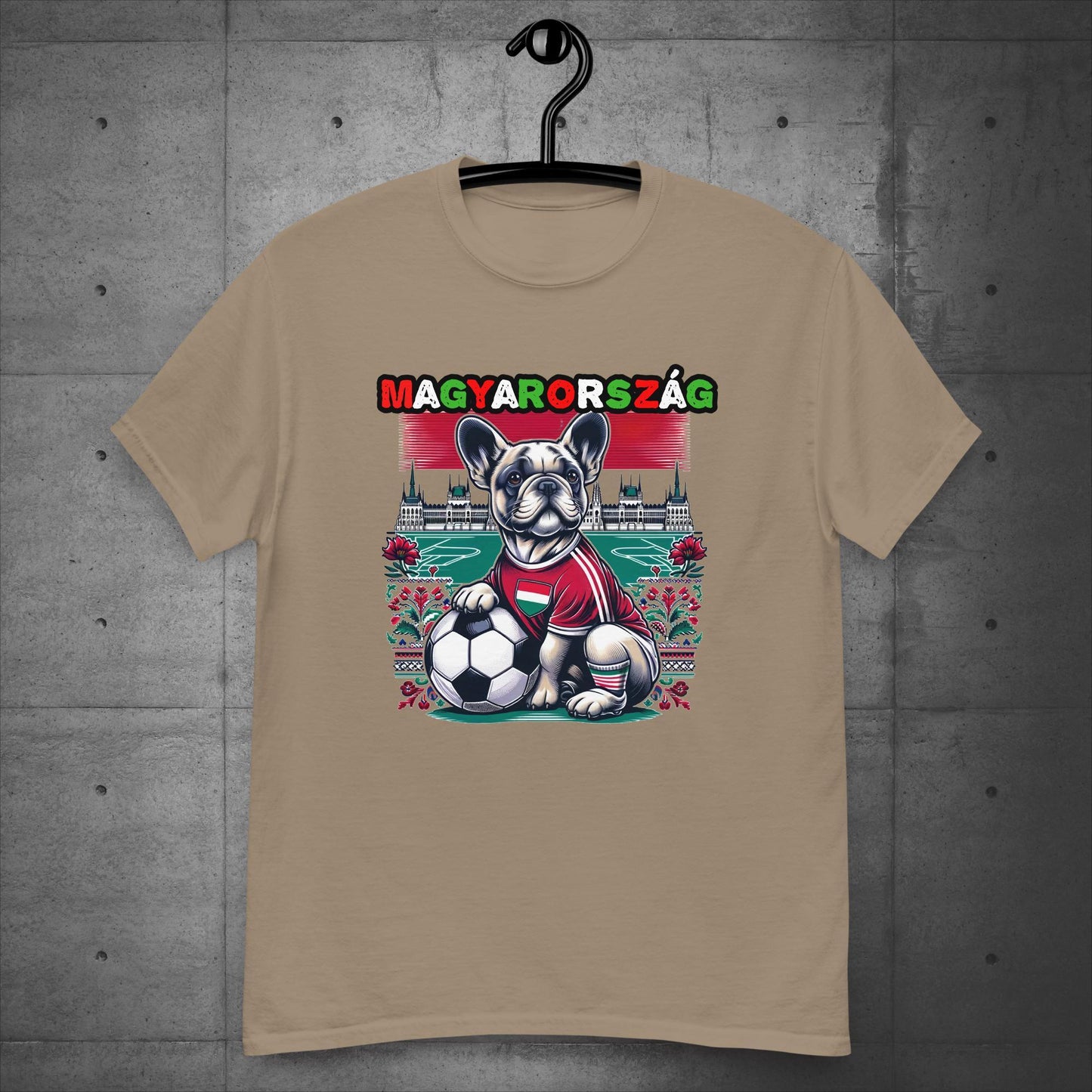 Frenchie Magyarország Football Fan - Unisex T-Shirt - Frenchie Emporium