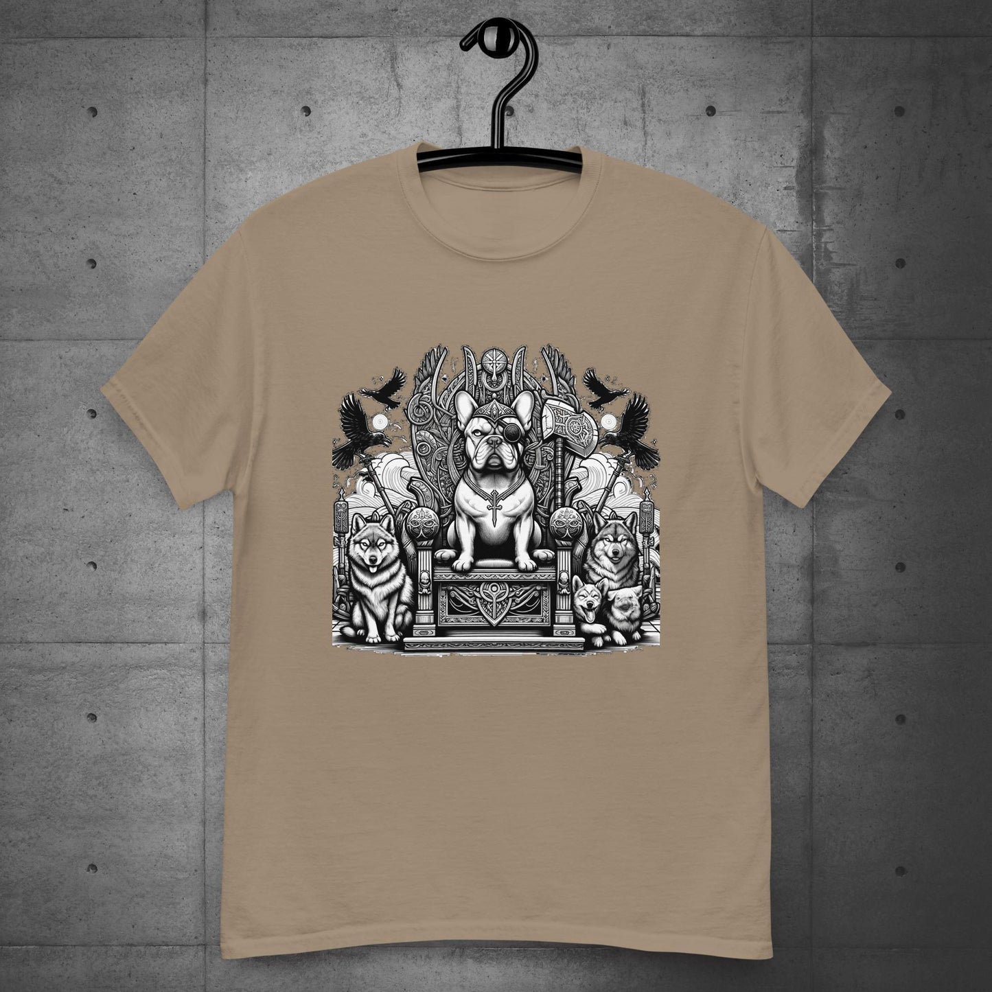"Odin's Valor" Frenchie Unisex T-Shirt - Frenchie Emporium