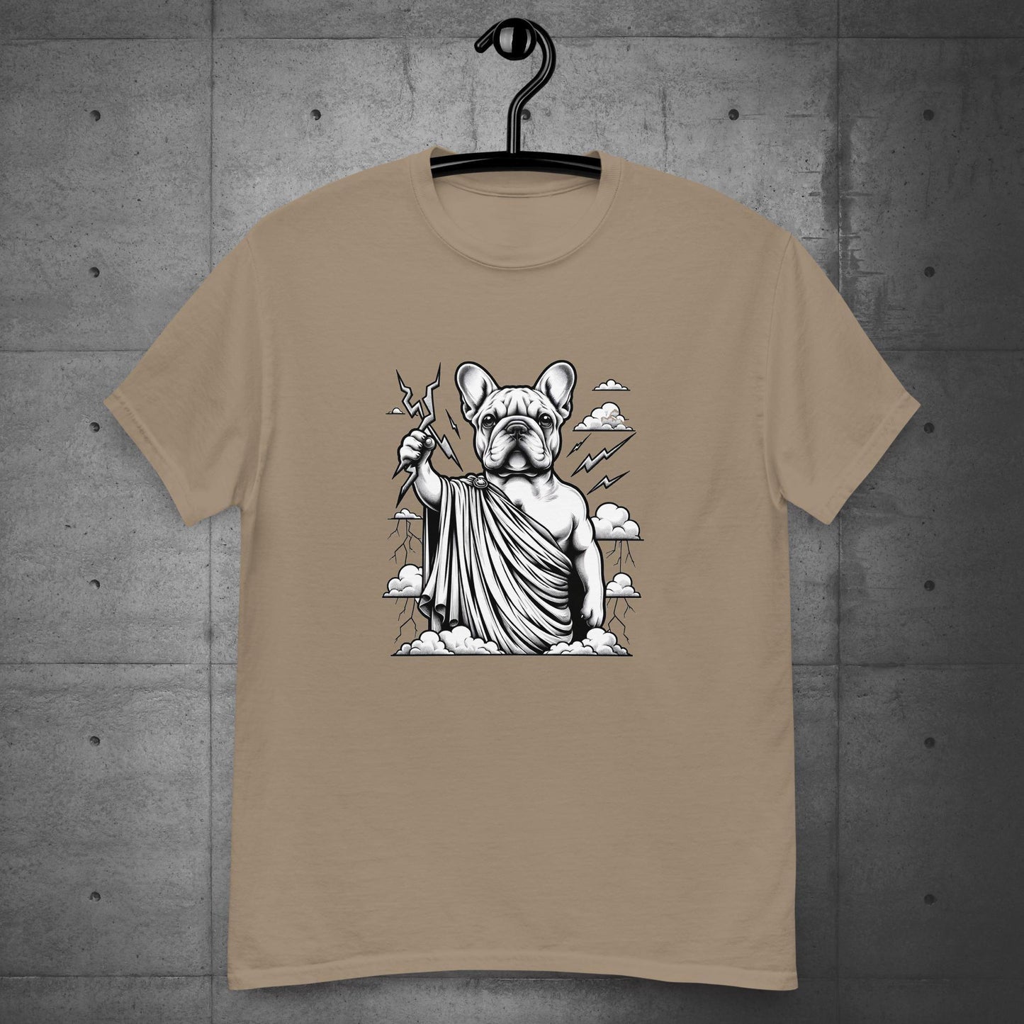"Thunderbolt Majesty" Zeus Frenchie - Unisex T-Shirt - Frenchie Emporium