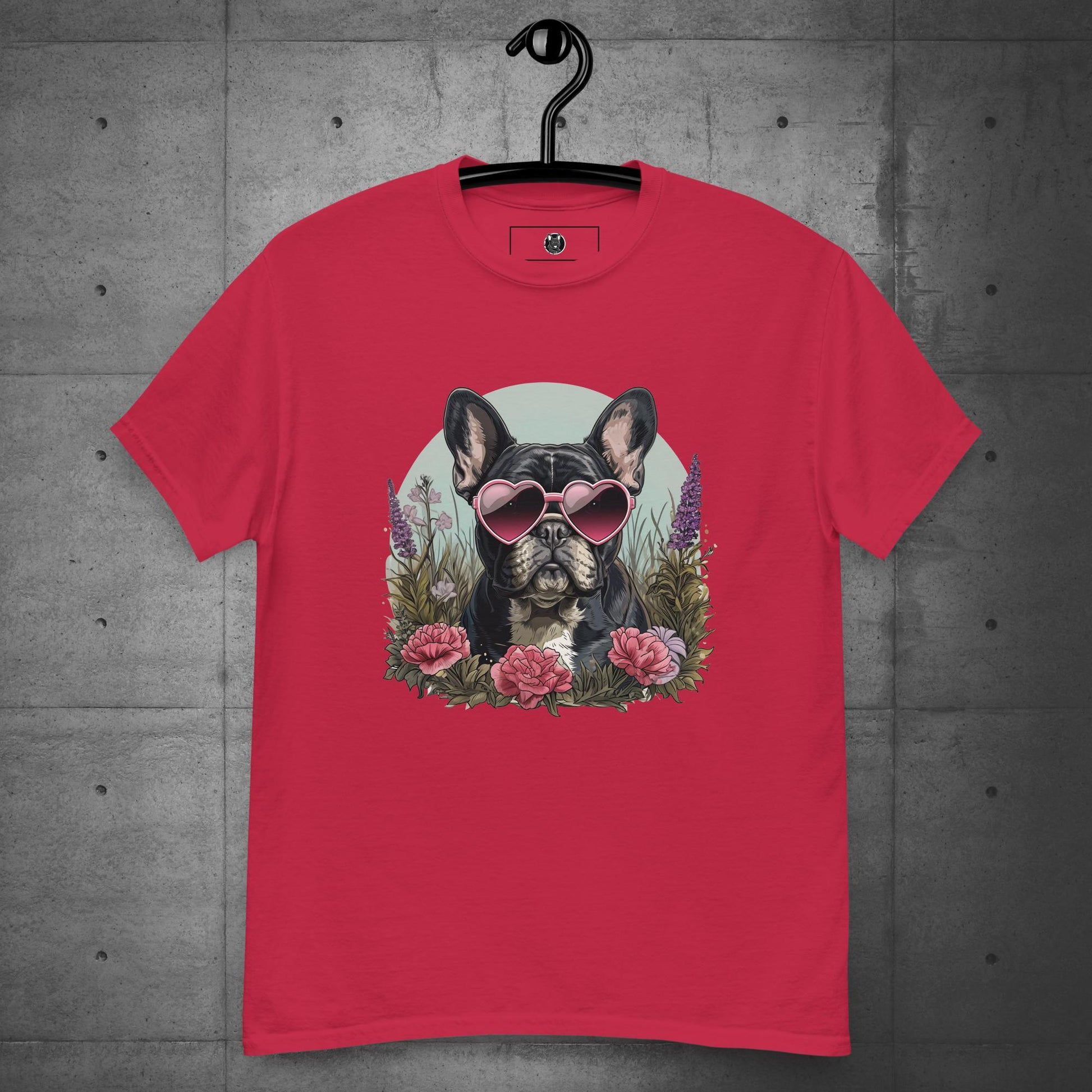 Frenchie Floral Bliss-Unisex T-shirt - Frenchie Emporium