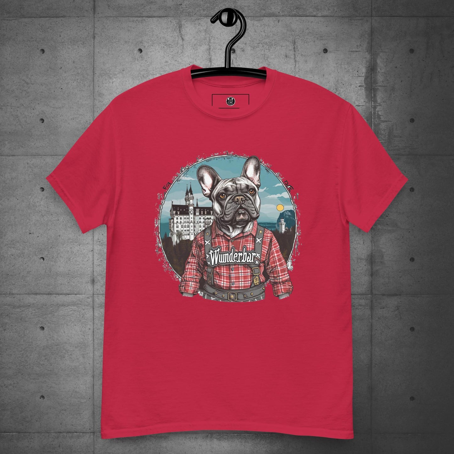 Wunderbar Frenchie in Lederhosen Unisex T-Shirt - Frenchie Emporium