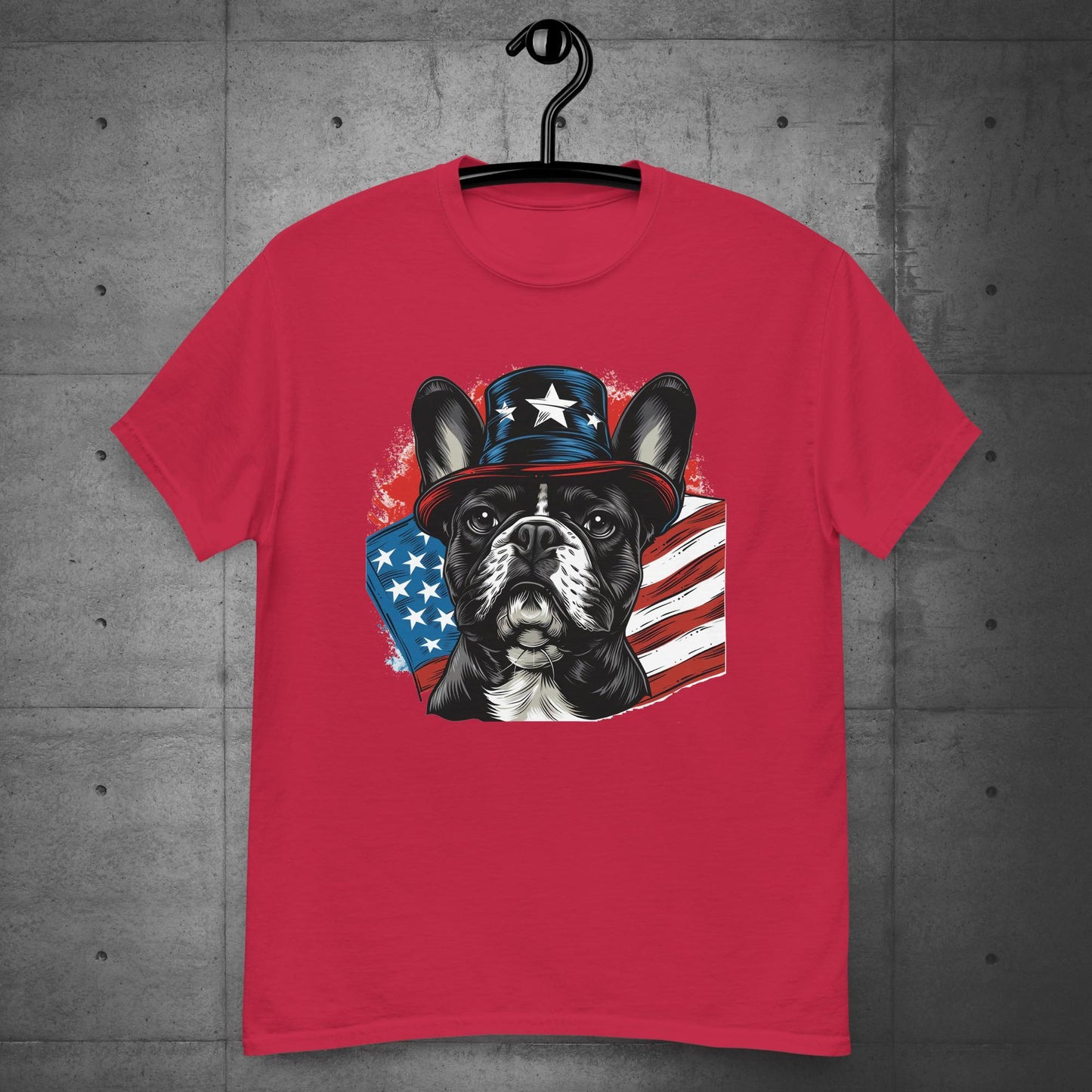 French Bulldog Patriot Unisex T-shirt - Frenchie Emporium