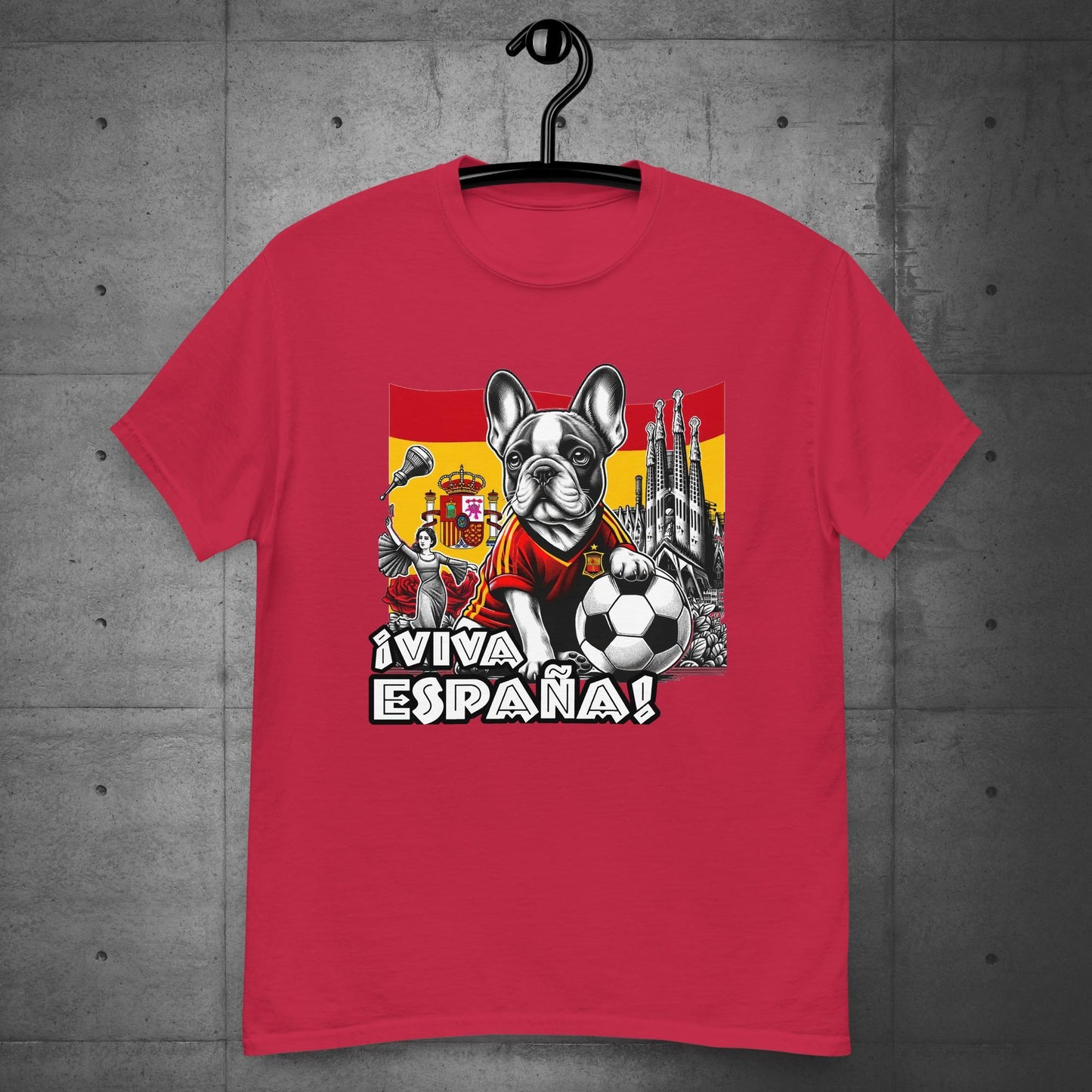 Frenchie Spanish Futbolista Unisex T-Shirt - Frenchie Emporium
