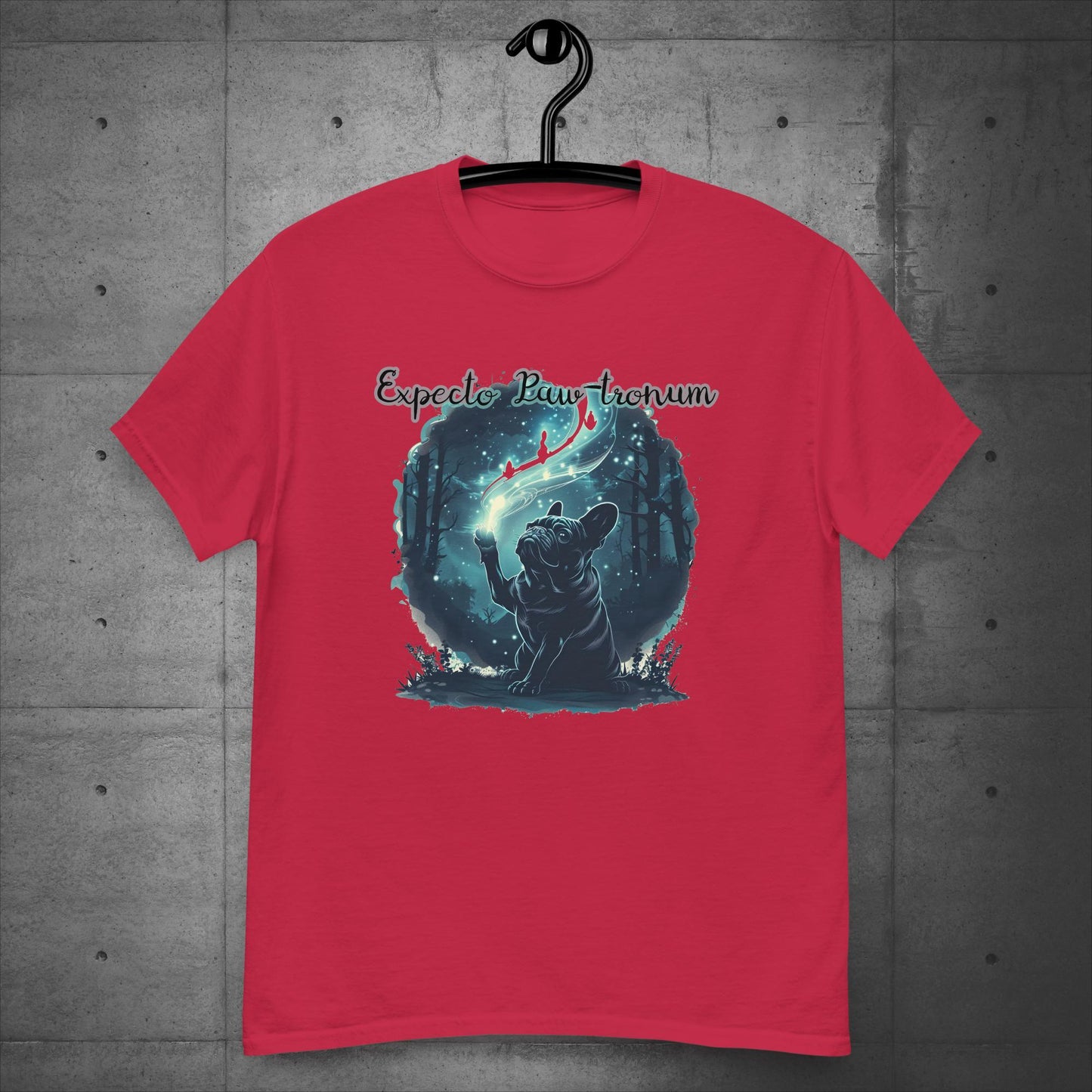 Unisex Frenchie "Expecto Paw-tronum" T-Shirt - Frenchie Emporium