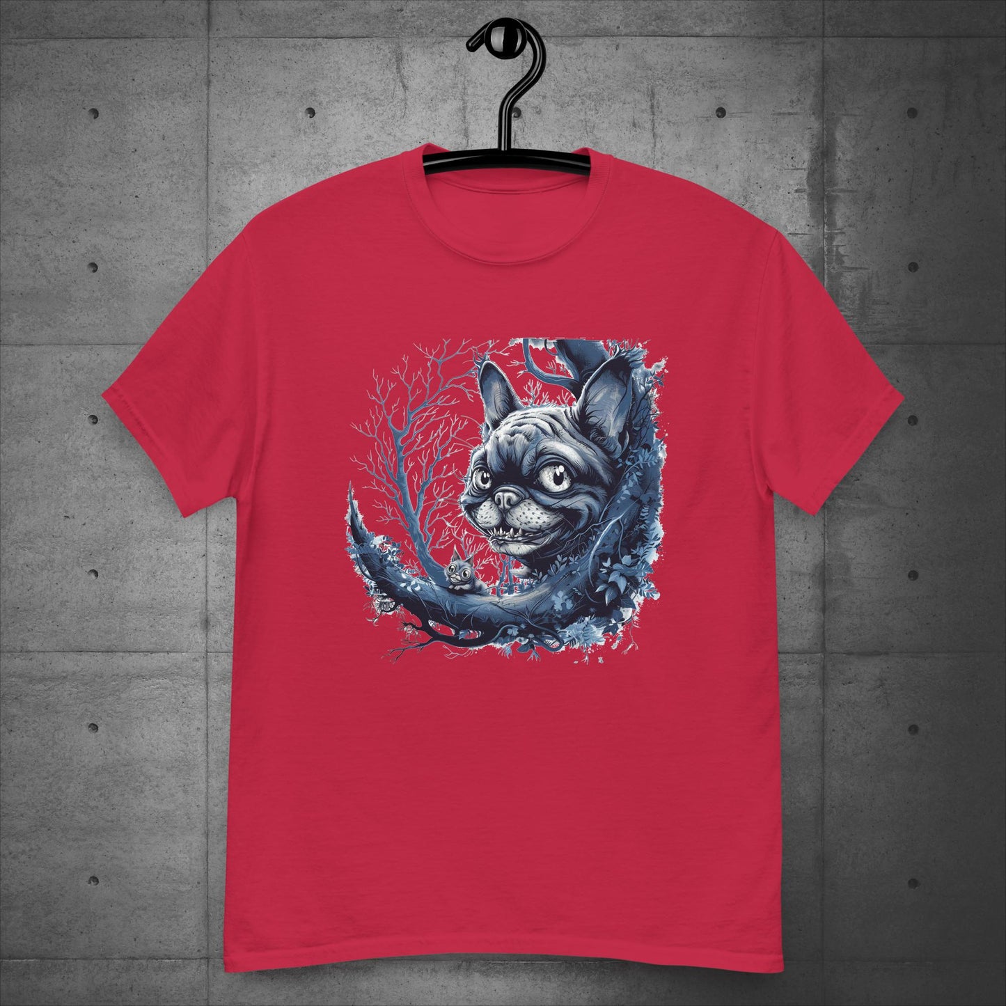 Frenchie Cheshire Cat - Unisex T-Shirt