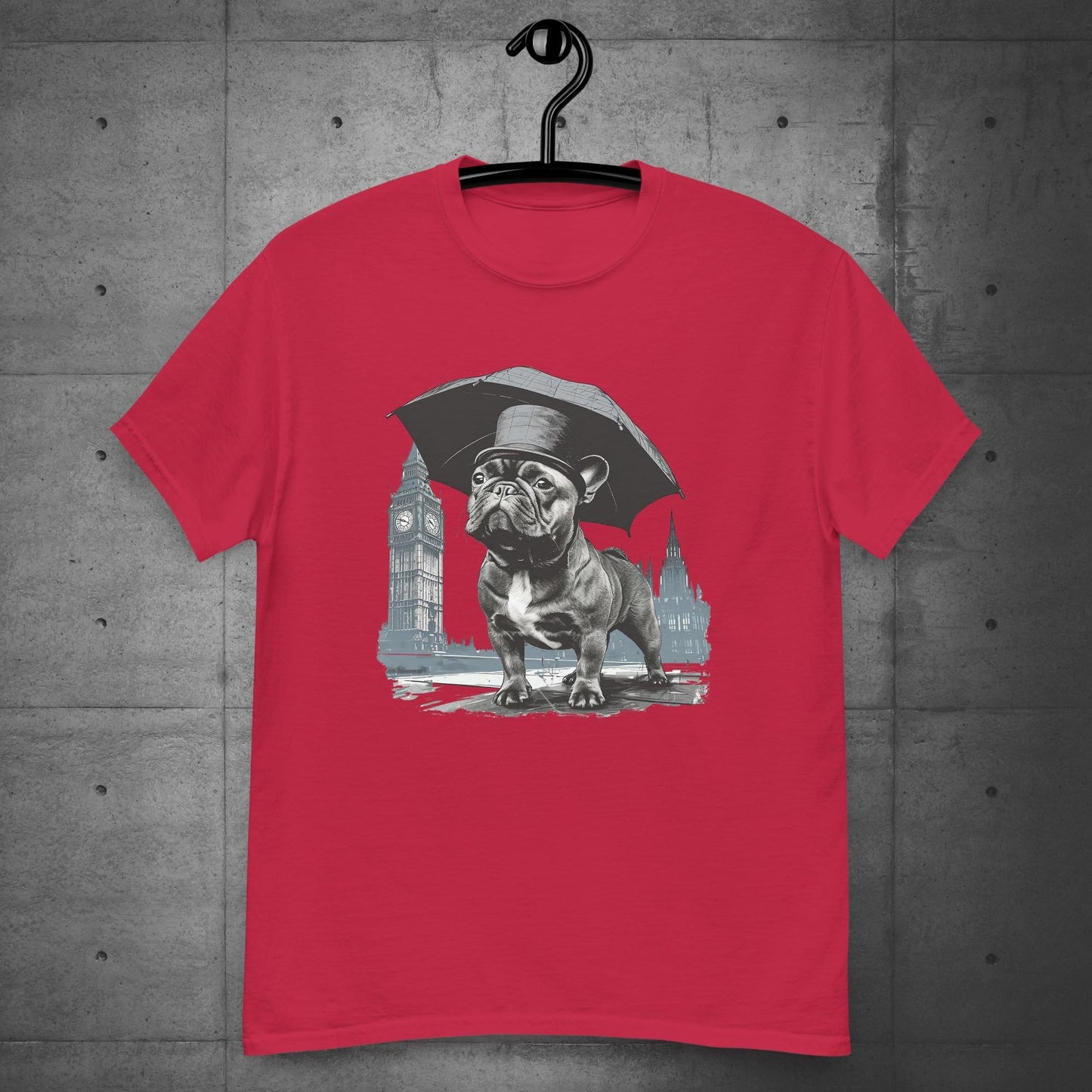Paw-sitivly British Frenchie - Unisex T-Shirt - Frenchie Emporium