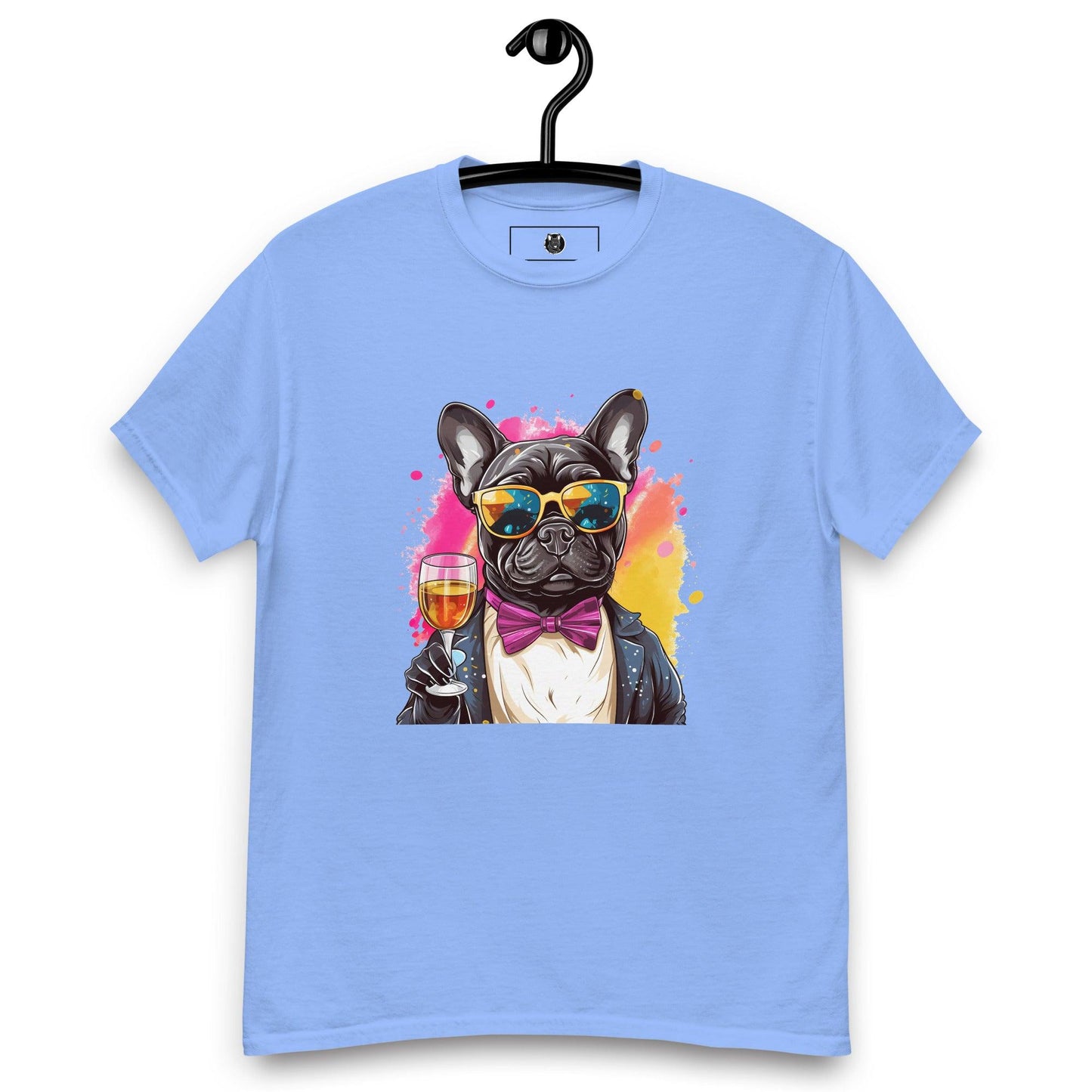 "Champagne Chic Frenchie" Unisex T-Shirt - Frenchie Emporium