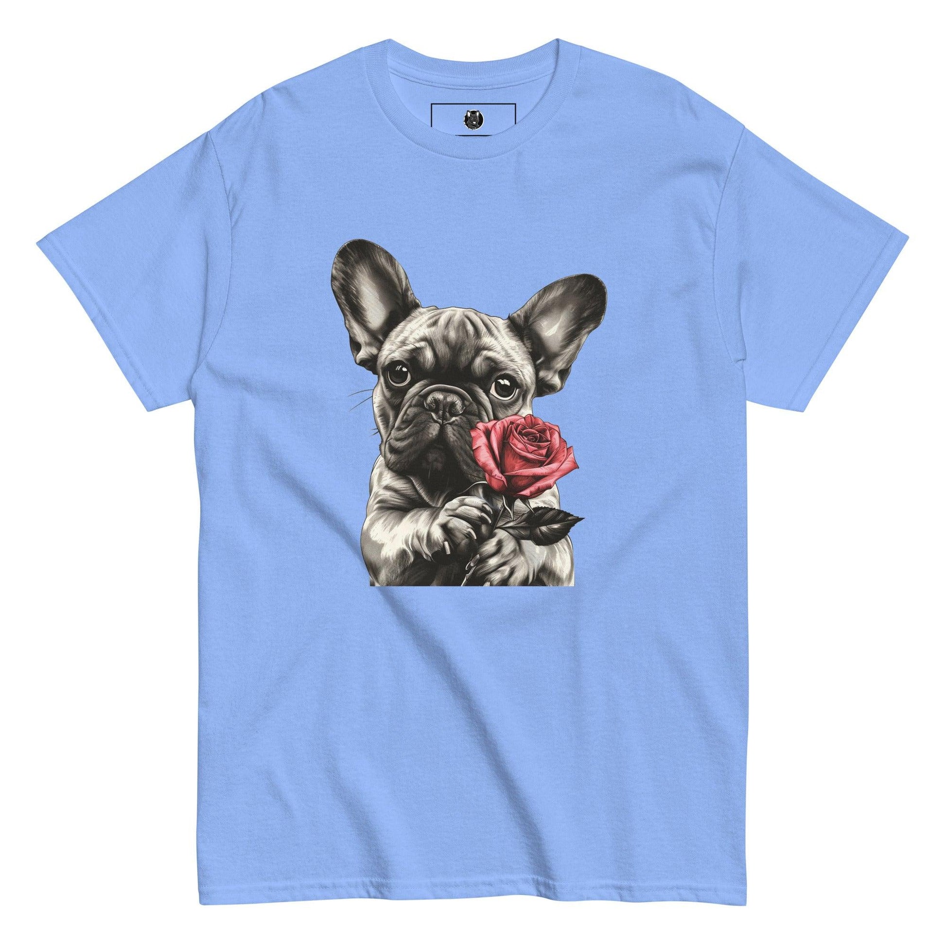 "Rose Embrace" Unisex T-Shirt - Frenchie Emporium