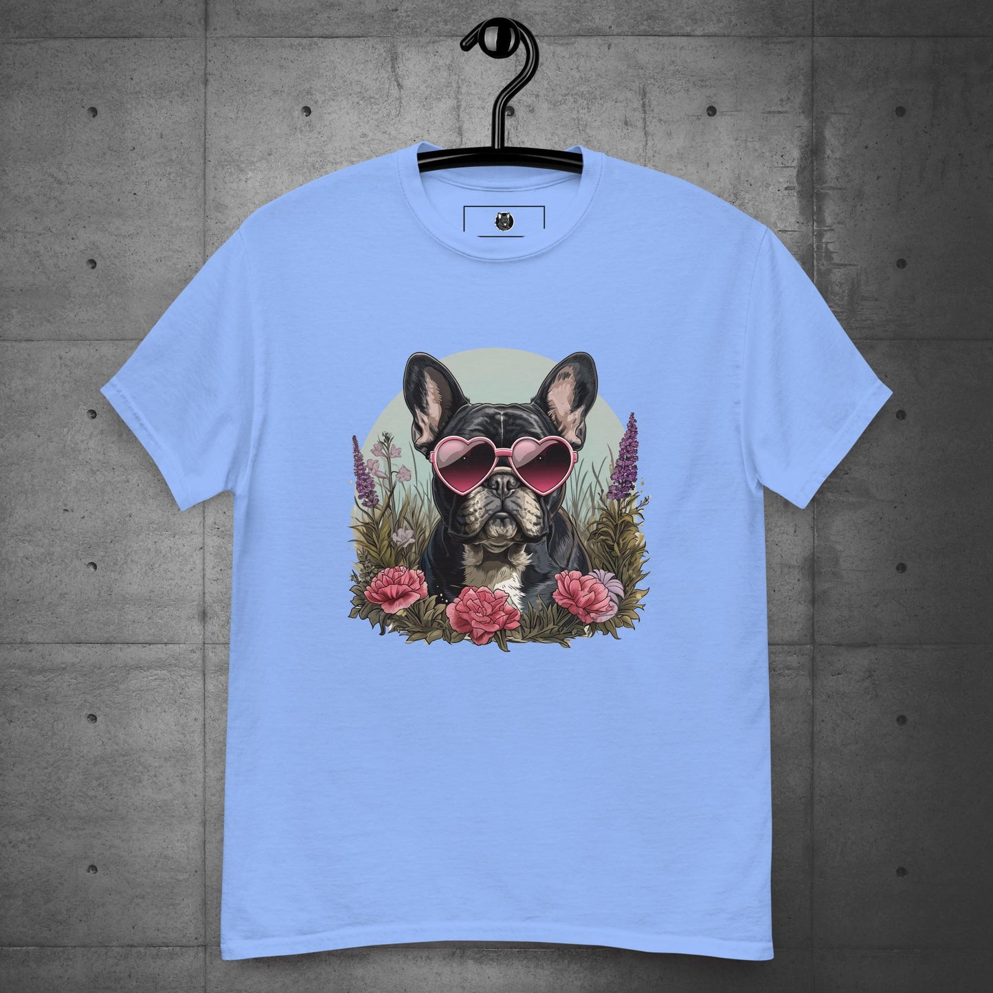 Frenchie Floral Bliss-Unisex T-shirt - Frenchie Emporium