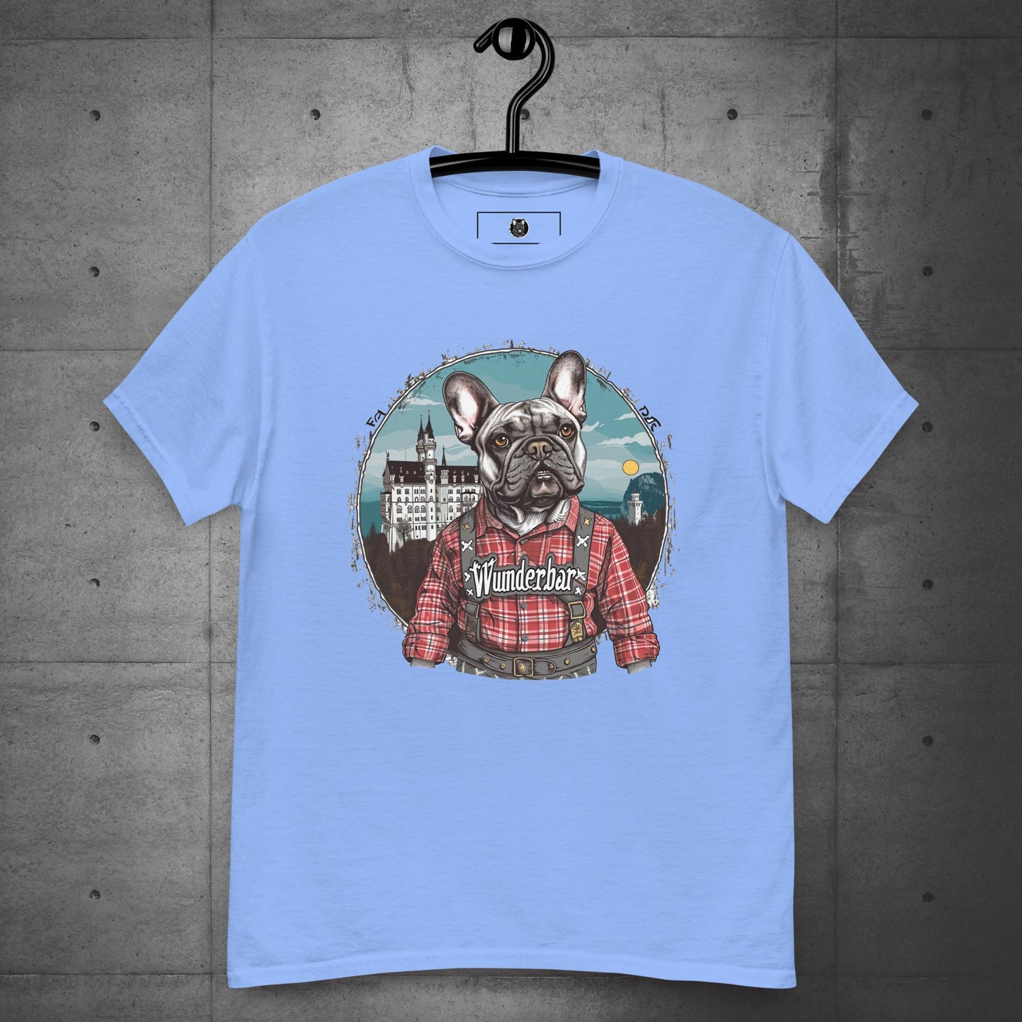 Wunderbar Frenchie in Lederhosen Unisex T-Shirt - Frenchie Emporium