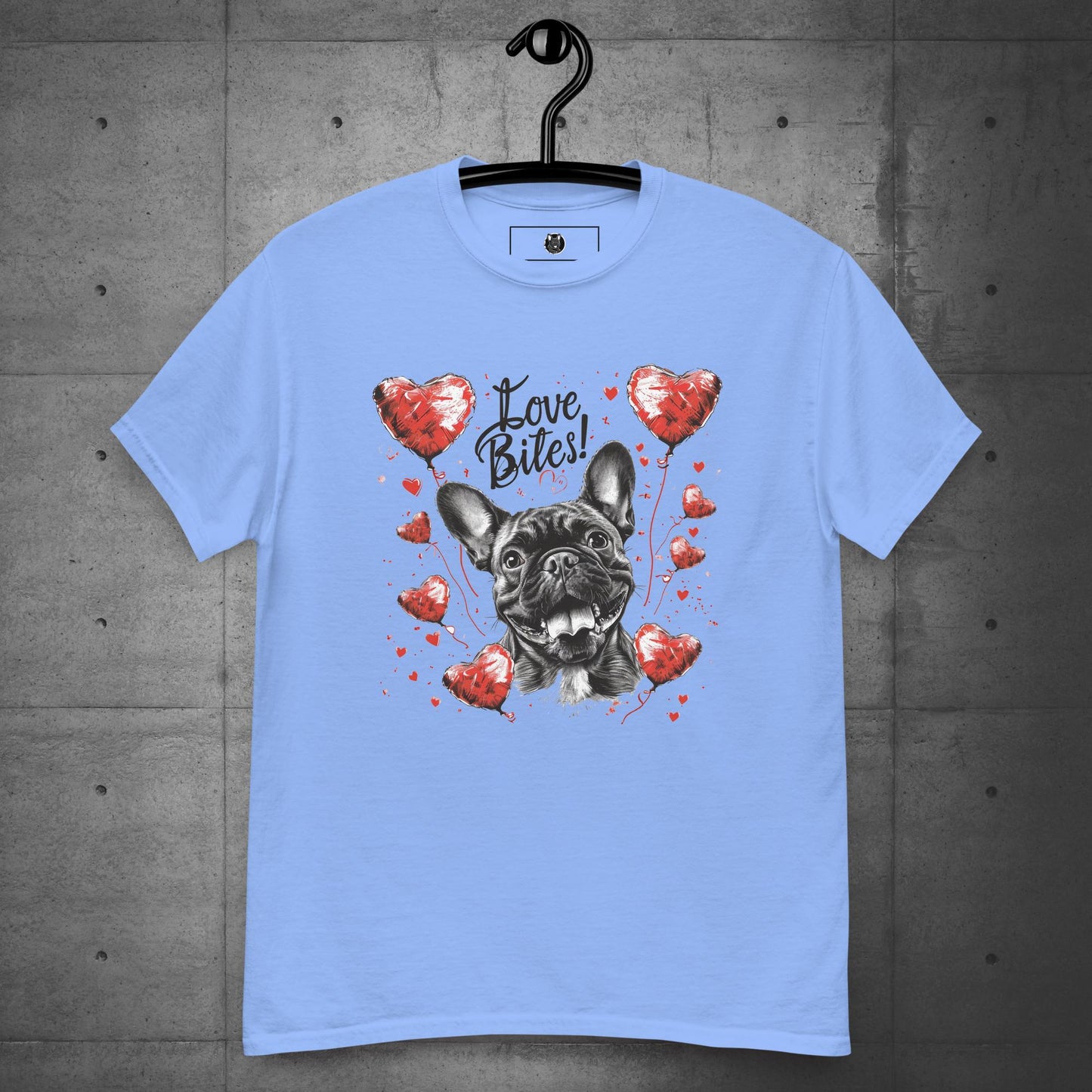 "Love Bites!" Frenchie - Unisex T-Shirt - Frenchie Emporium