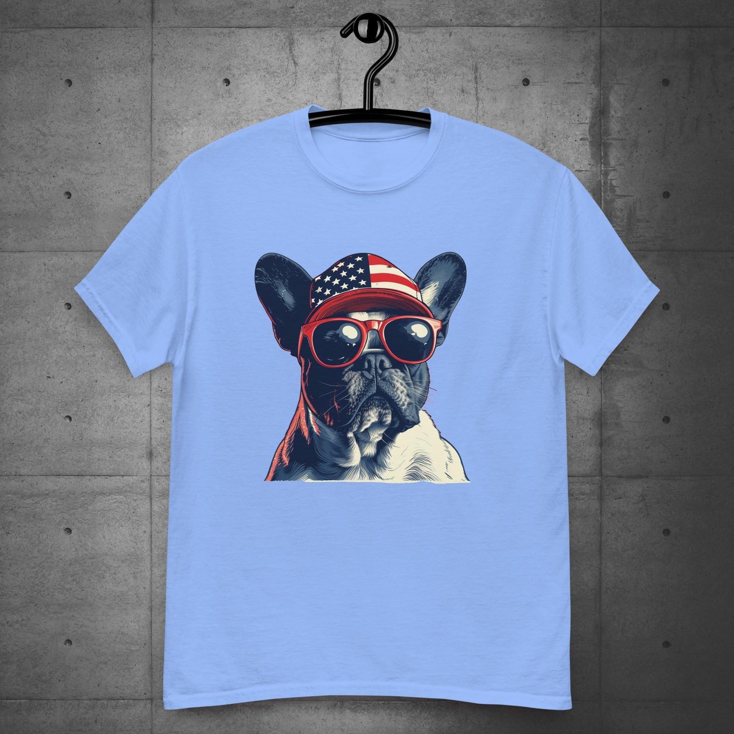 Frenchie Unisex T-shirt- Pride of America - Frenchie Emporium