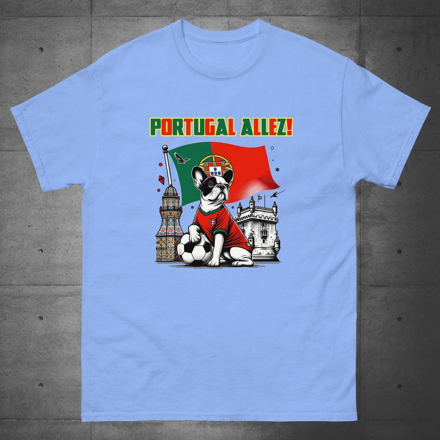 Frenchie Portugal Football Unisex T-Shirt - Frenchie Emporium