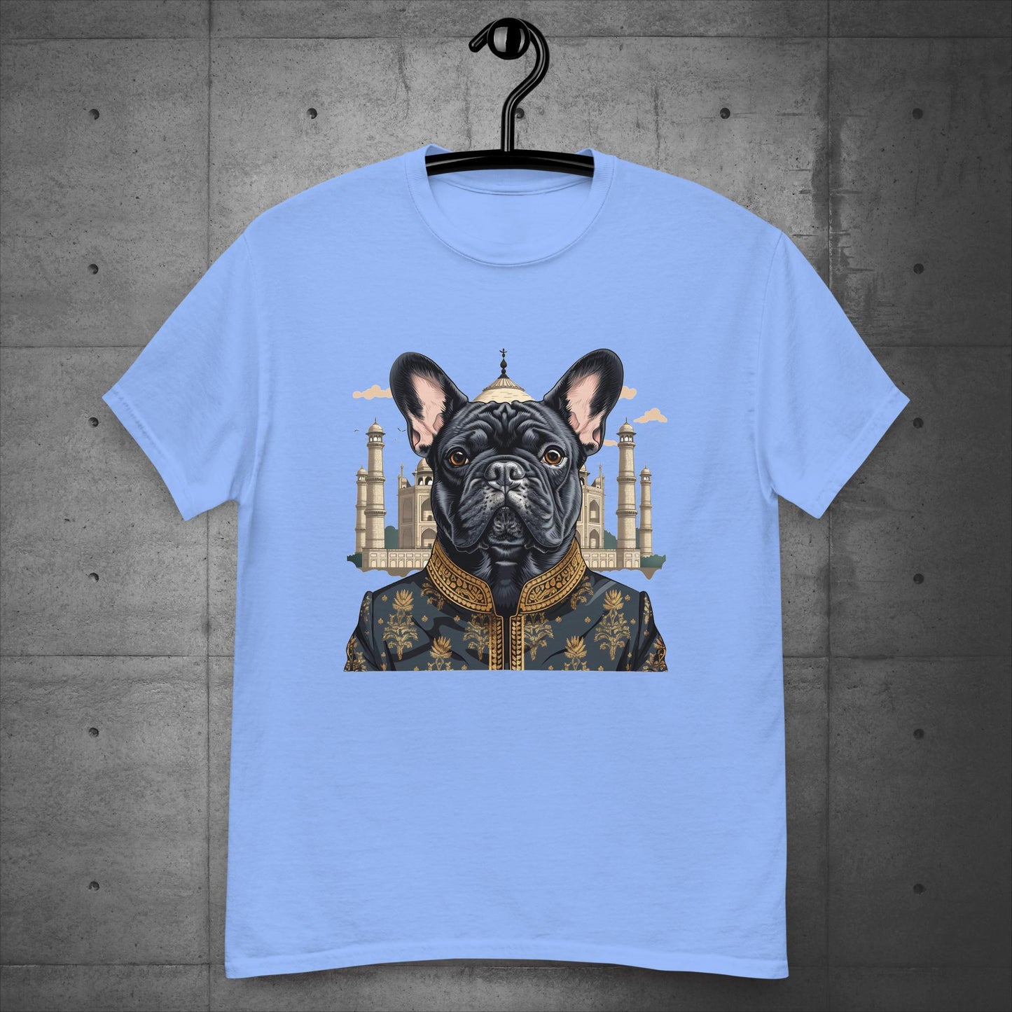 Majestic Taj Mahal Frenchie Unisex T-Shirt - Frenchie Emporium