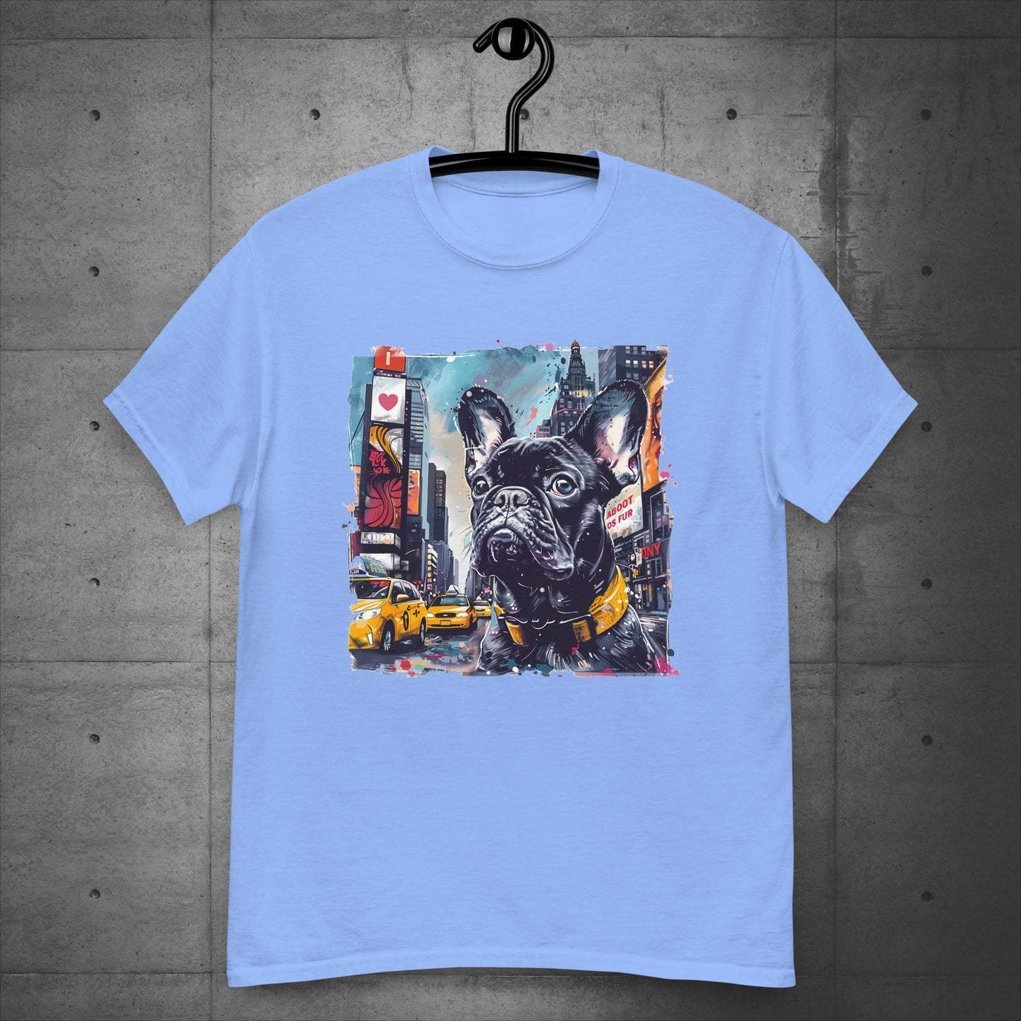 Dynamic Times Square Frenchie - Unisex T-shirt - Frenchie Emporium