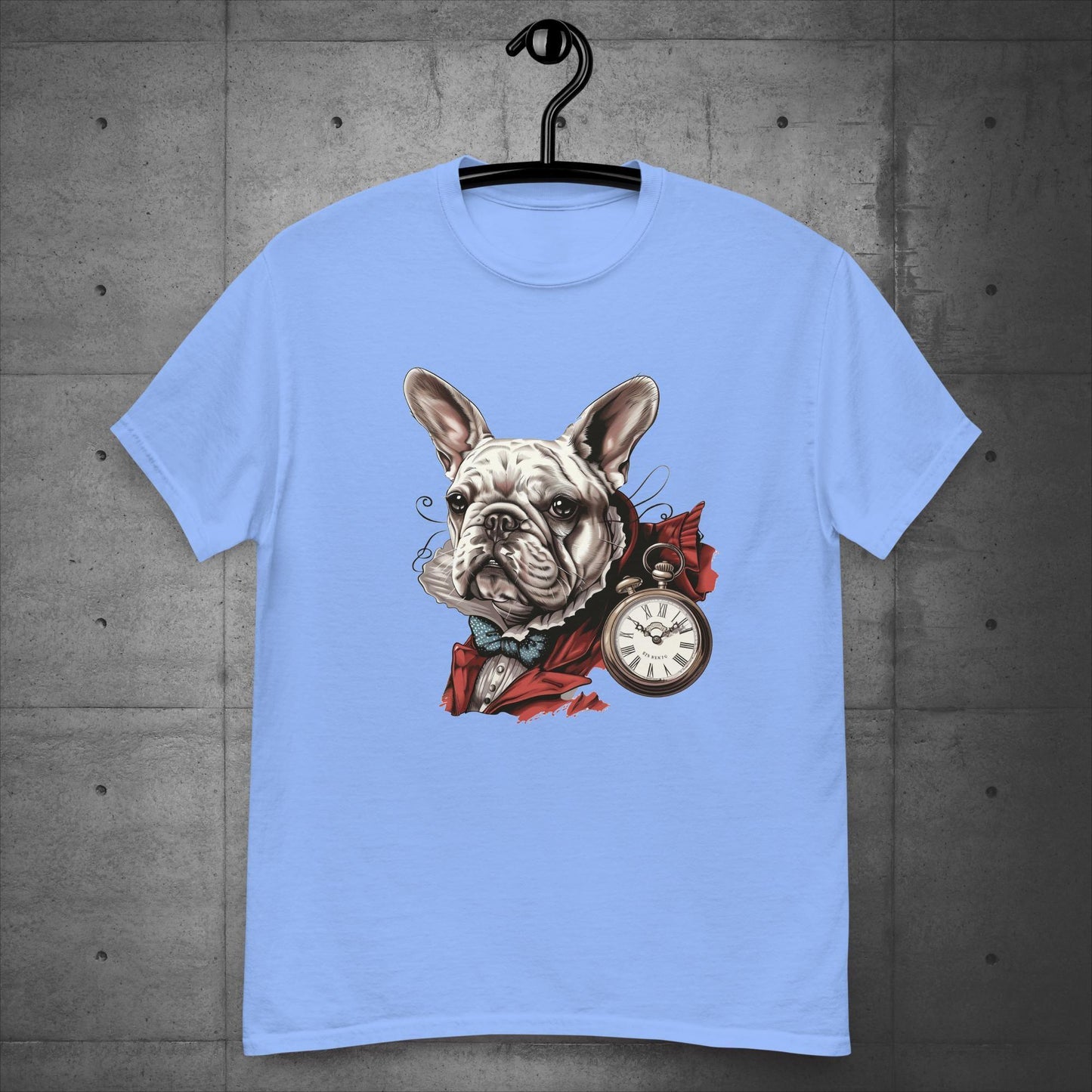 Alice in Wonderland White Rabbit Frenchie - Unisex T-Shirt - Frenchie Emporium