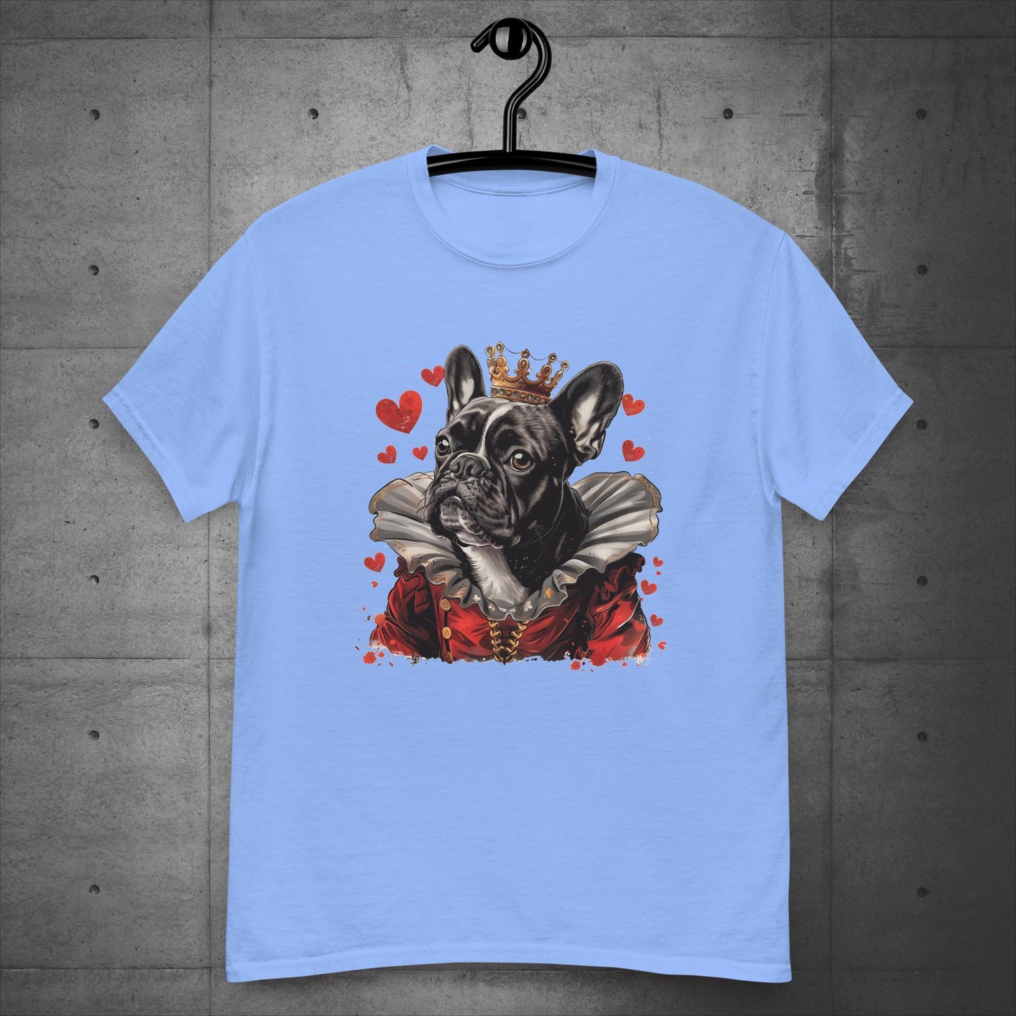 Alice in Wonderland Queen of Hearts Frenchie - Unisex T-Shirt - Frenchie Emporium