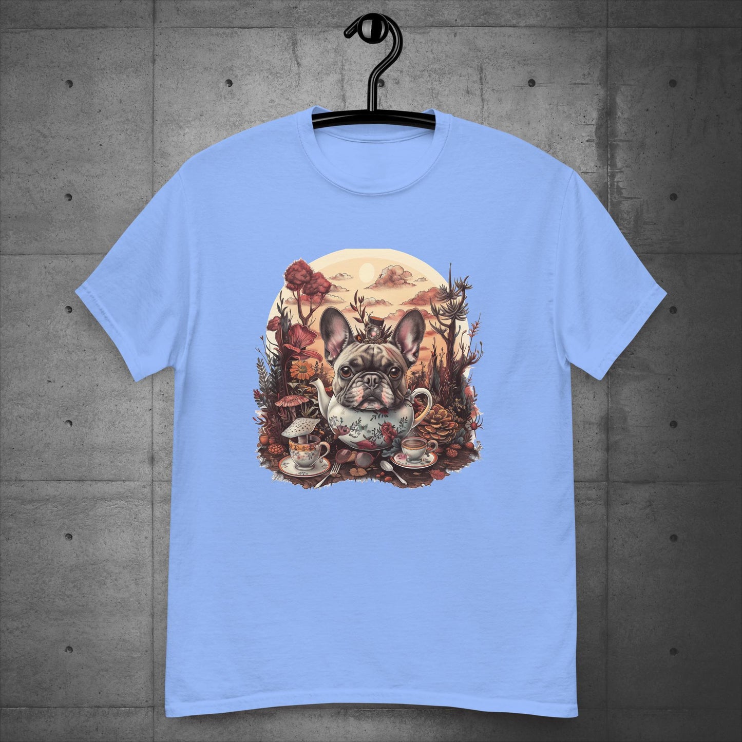 Tea Party Frenchie - Unisex T-Shirt - Frenchie Emporium