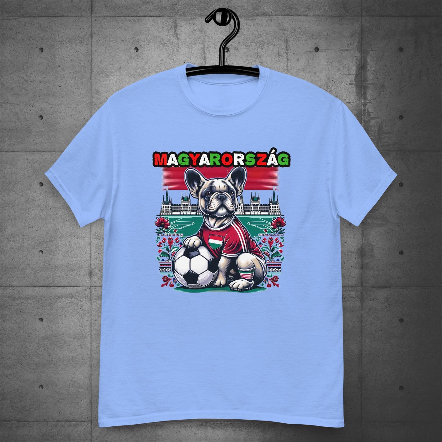 Frenchie Magyarország Football Fan - Unisex T-Shirt - Frenchie Emporium