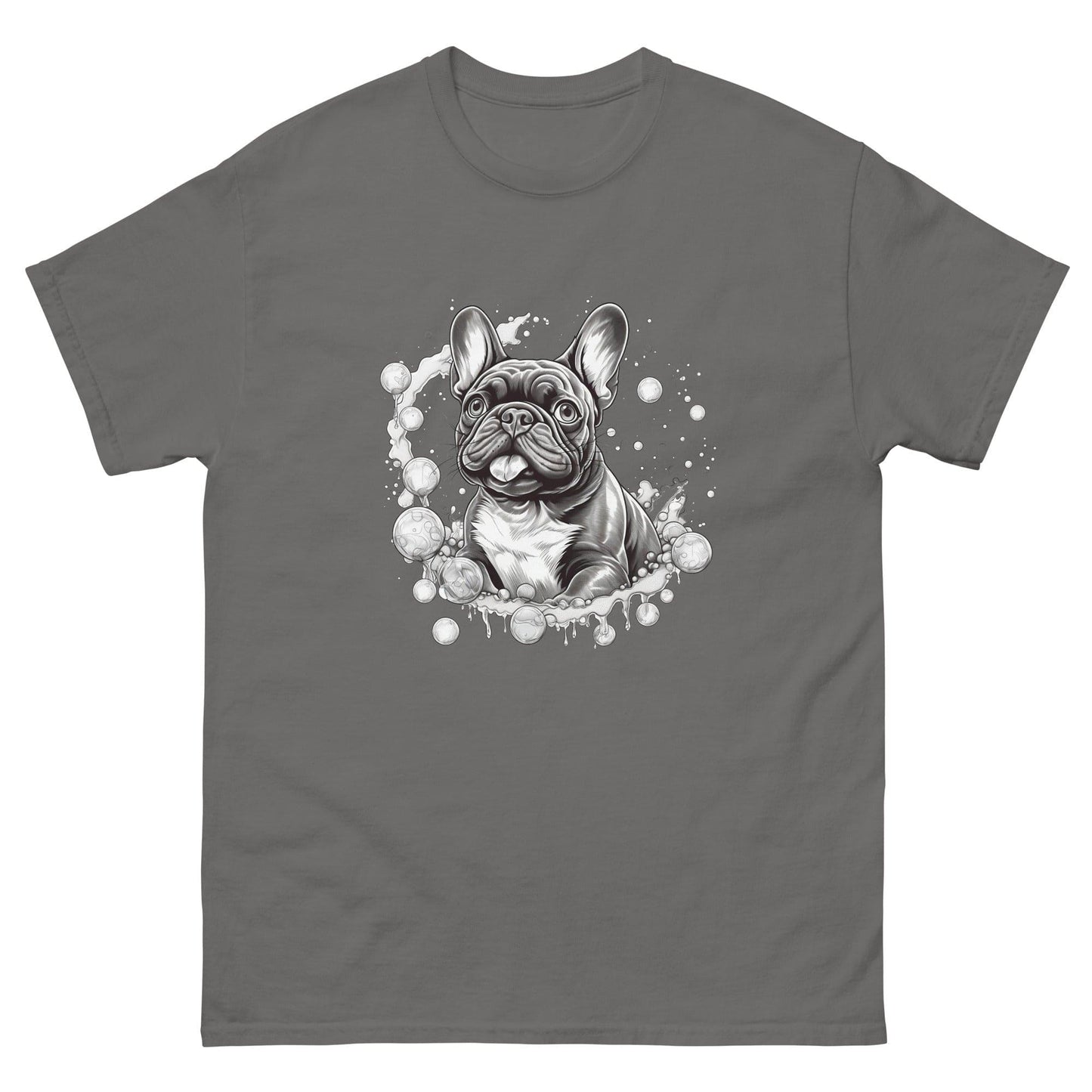 Bubbles French Bulldog - Unisex T-Shirt - Frenchie Emporium