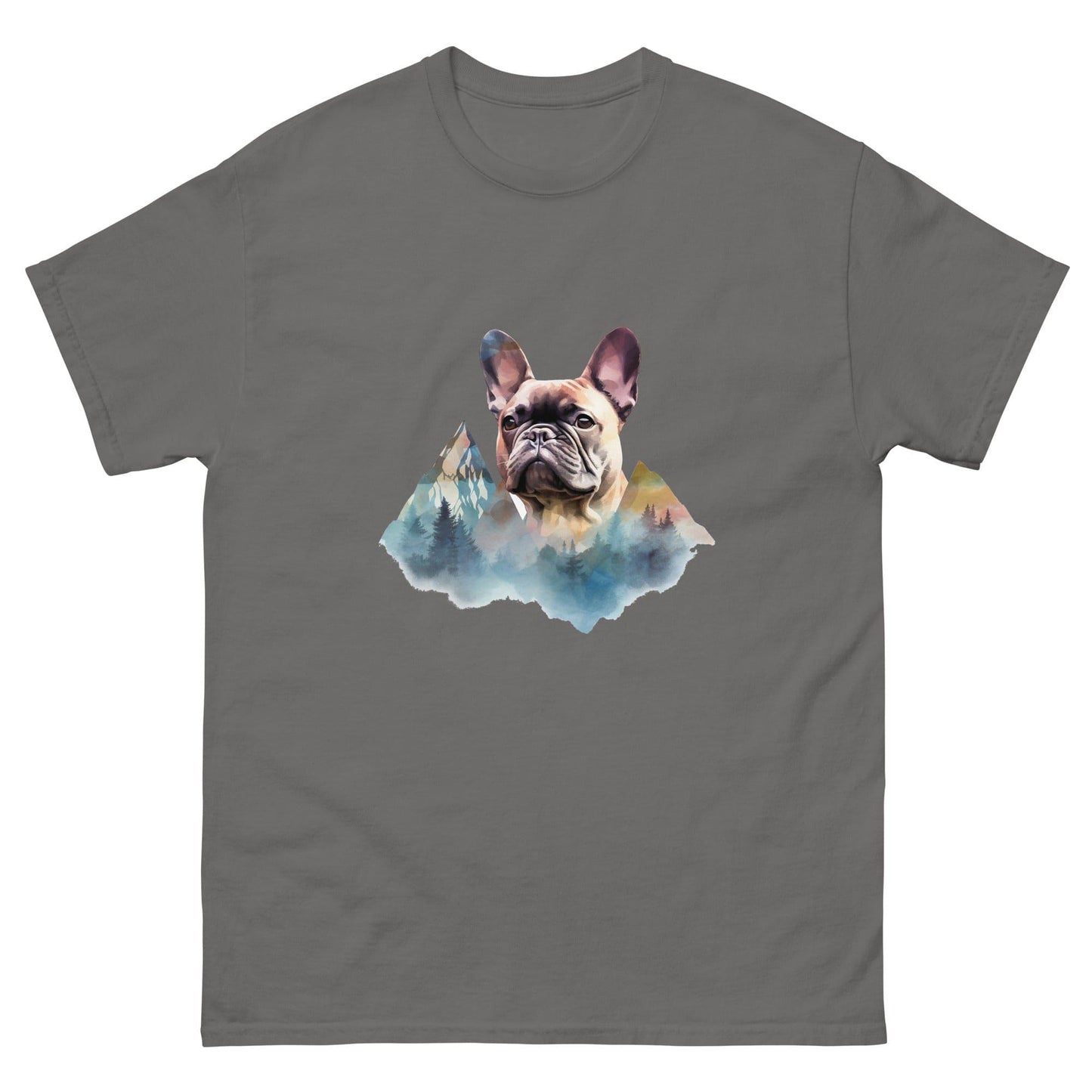 Peaks and Paws French Bulldog - Unisex T-Shirt - Frenchie Emporium