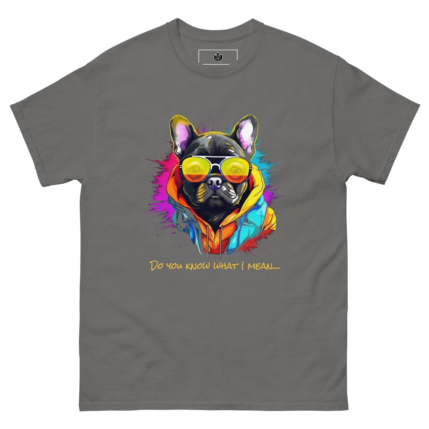 French "Mancunian" Bulldog - Unisex t-shirt - Frenchie Emporium