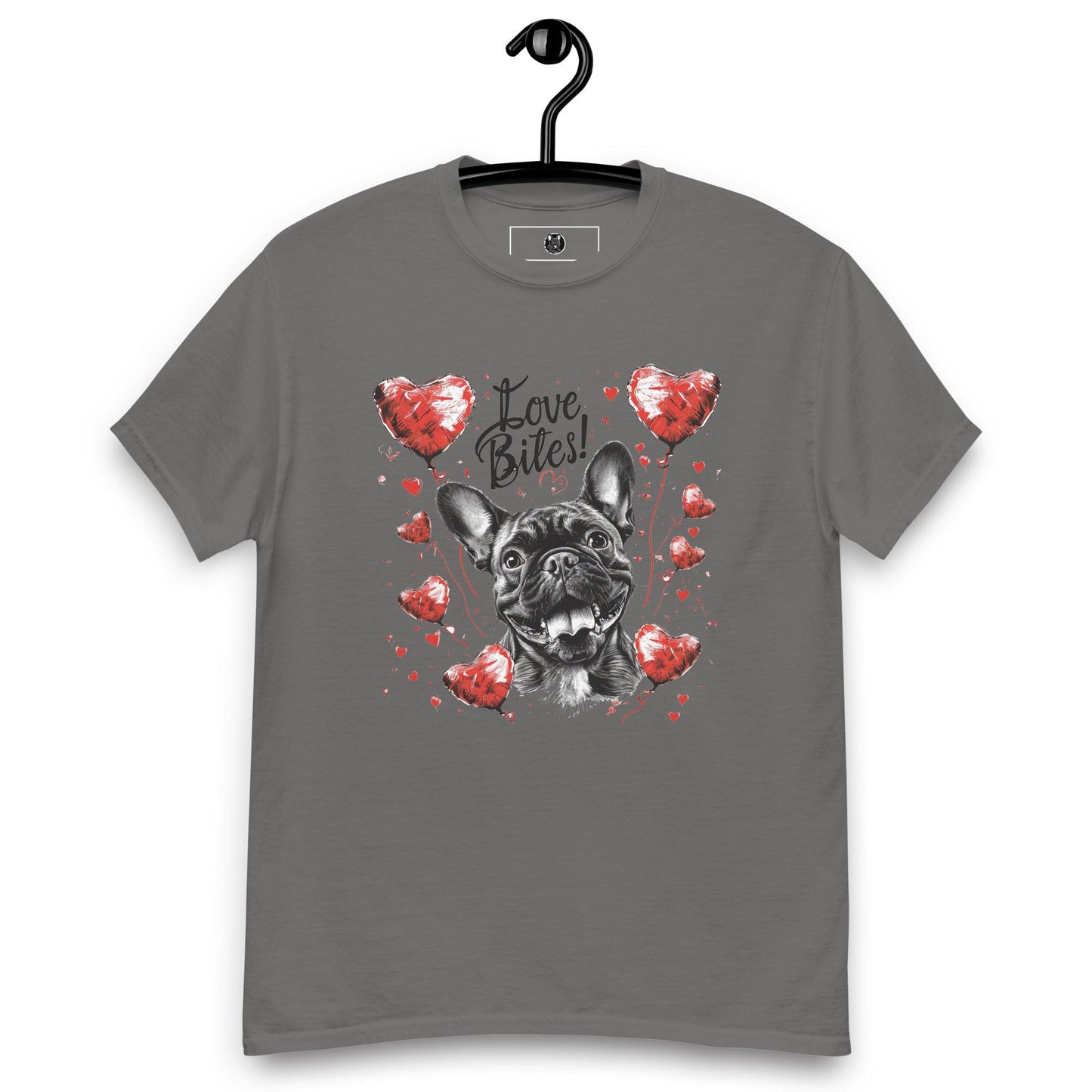 "Love Bites!" Frenchie - Unisex T-Shirt - Frenchie Emporium