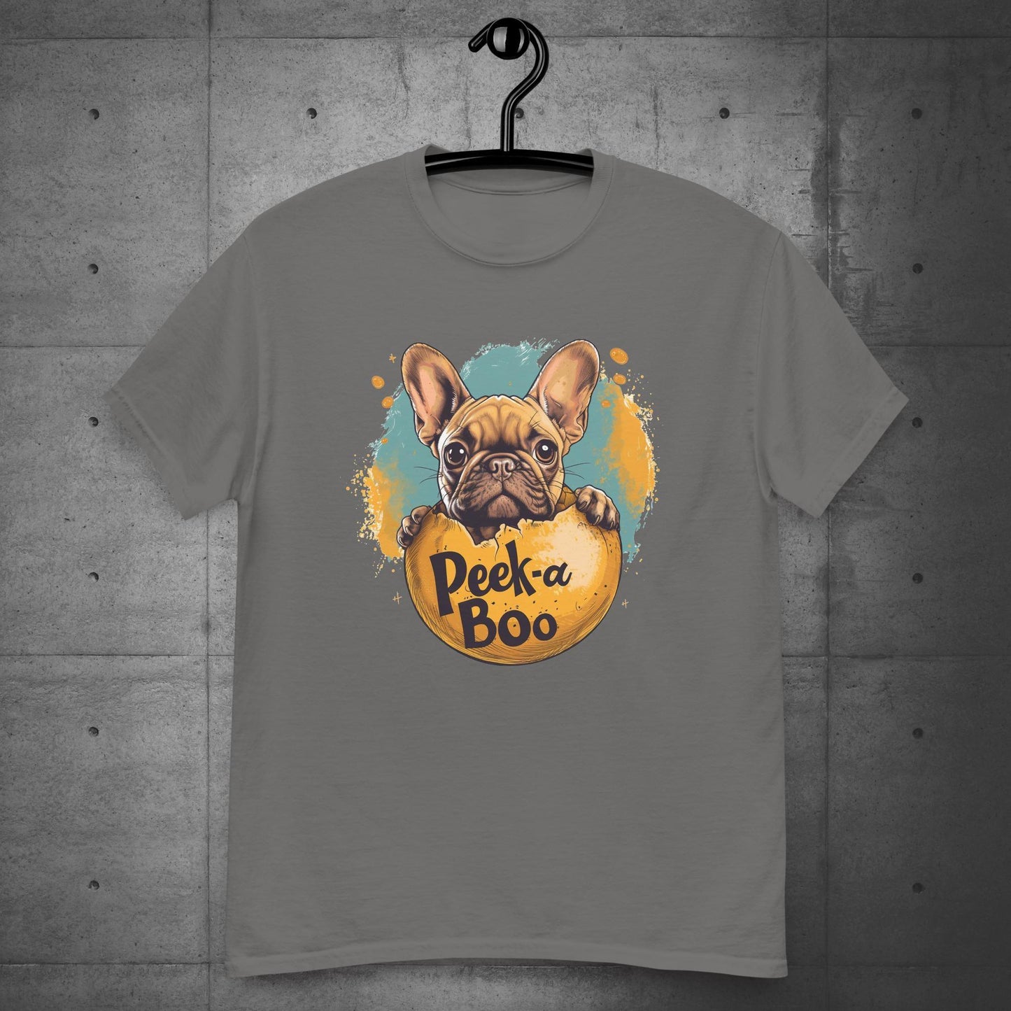 Peek-a-Boo Frenchie - Unisex T-Shirt - Frenchie Emporium