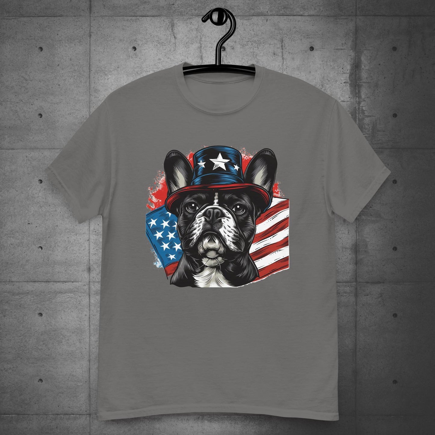 French Bulldog Patriot Unisex T-shirt - Frenchie Emporium