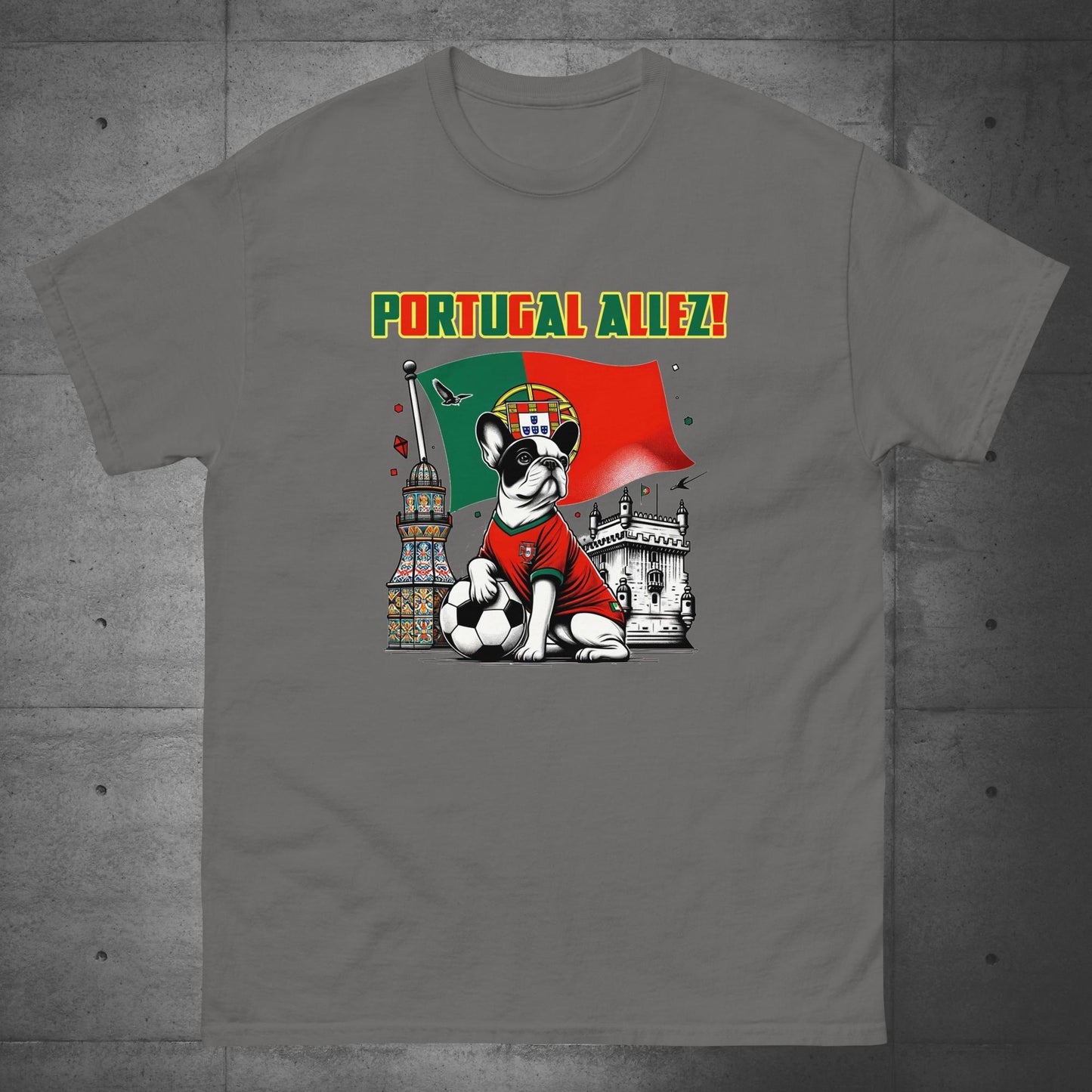 Frenchie Portugal Football Unisex T-Shirt - Frenchie Emporium