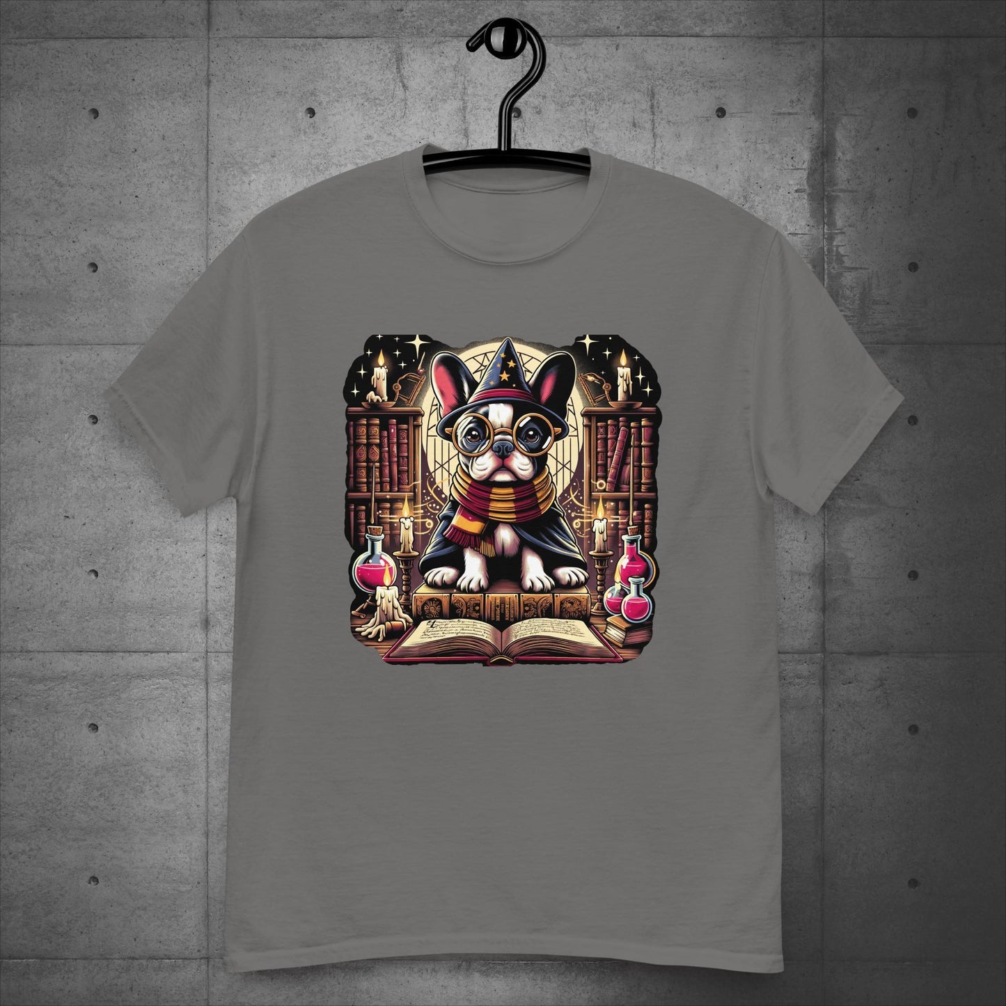 Unisex "Frenchie Wizard's Apprentice" T-Shirt - Frenchie Emporium