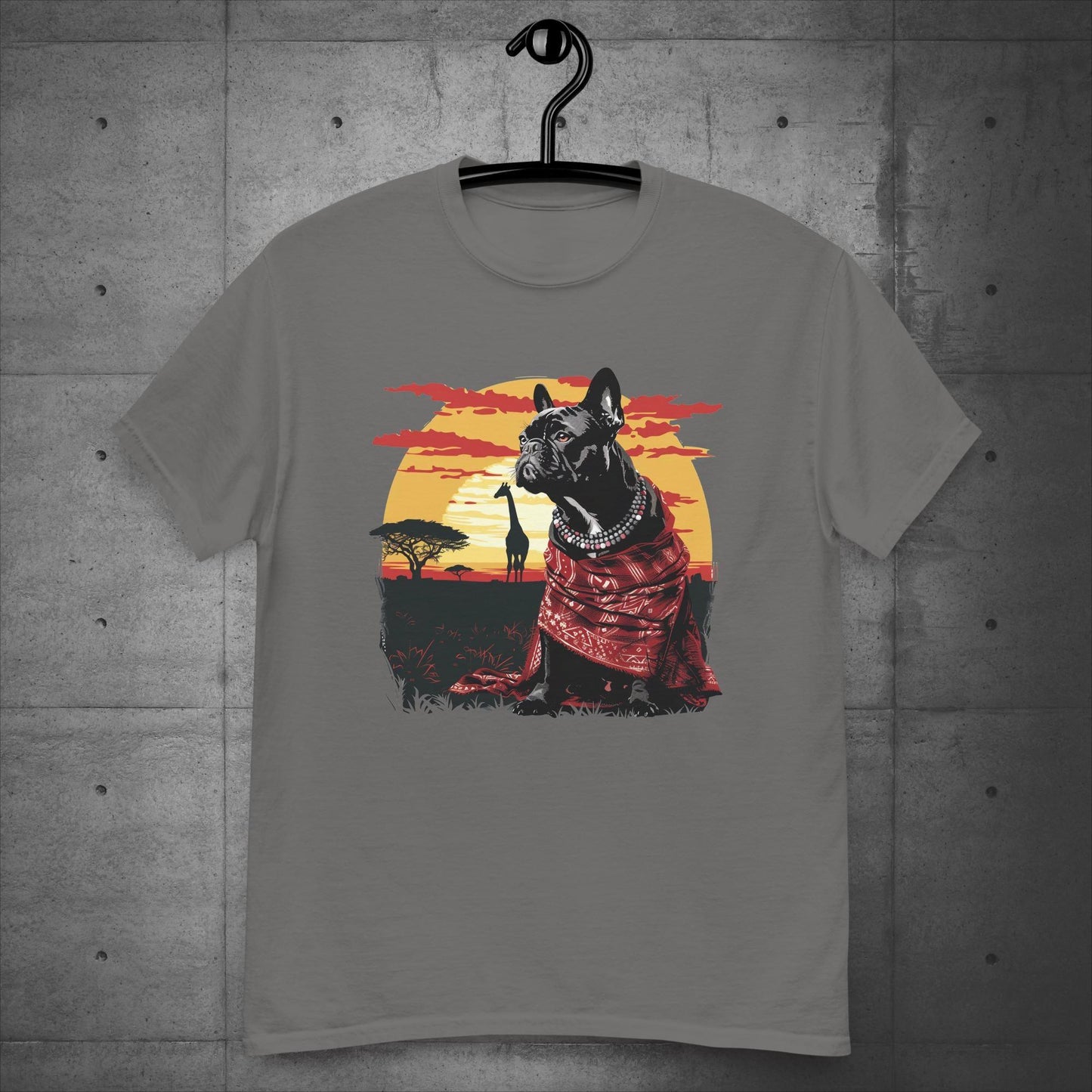 Authentic Serengeti Frenchie - Unisex T-Shirt - Frenchie Emporium
