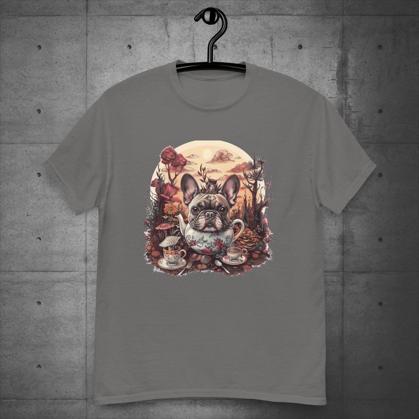 Tea Party Frenchie - Unisex T-Shirt - Frenchie Emporium