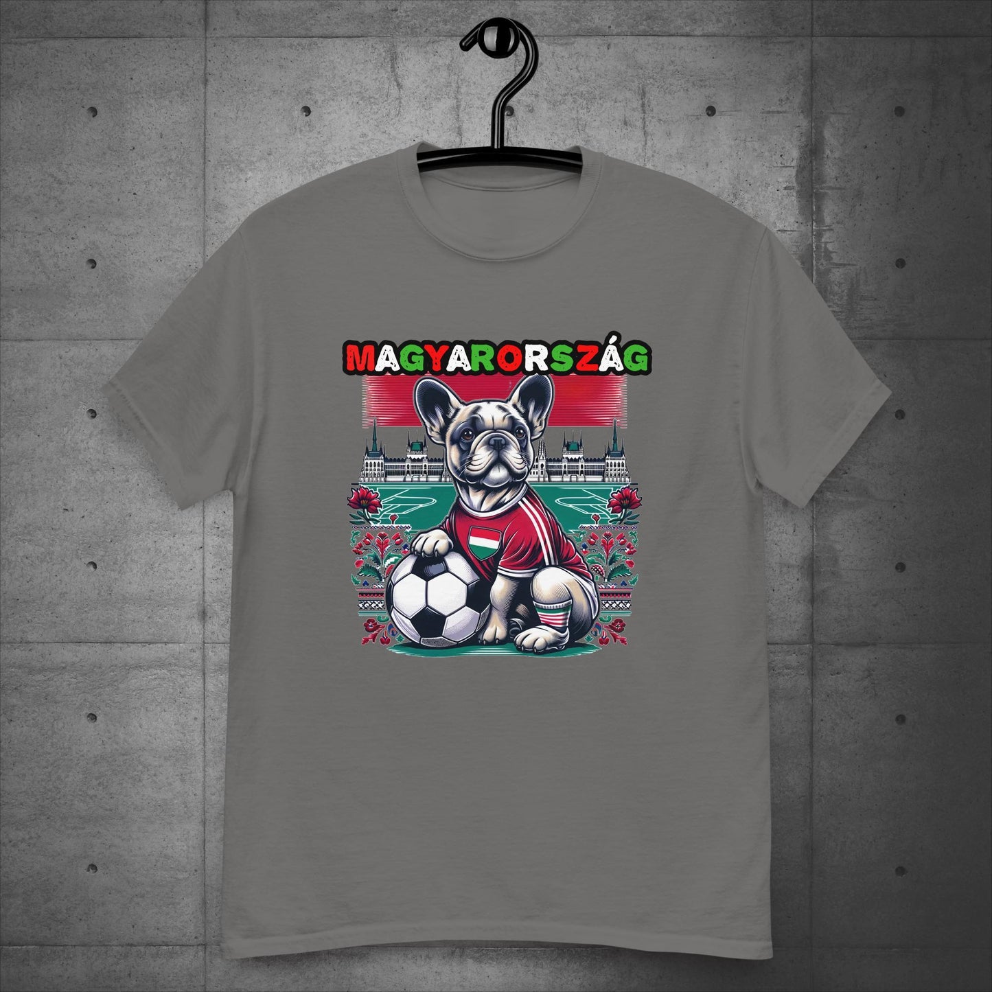 Frenchie Magyarország Football Fan - Unisex T-Shirt - Frenchie Emporium