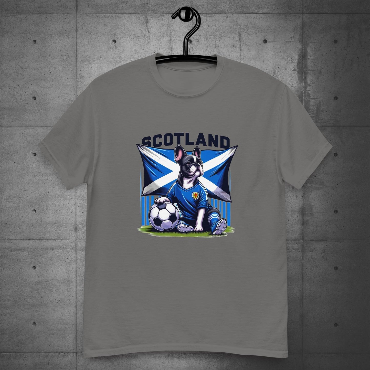 Frenchie Scotland Football Fan - Unisex T-Shirt - Frenchie Emporium