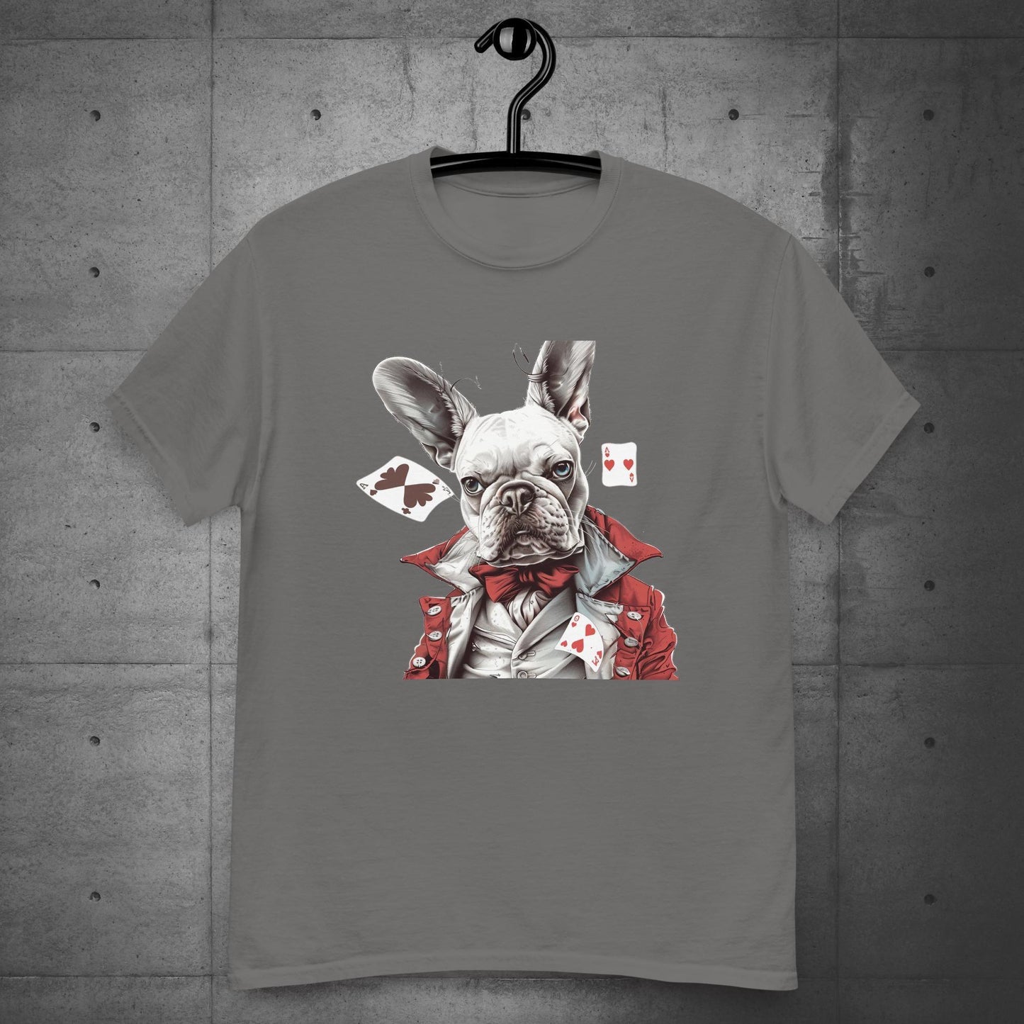 Frenchie "Player of the cards" - Unisex T-Shirt - Frenchie Emporium