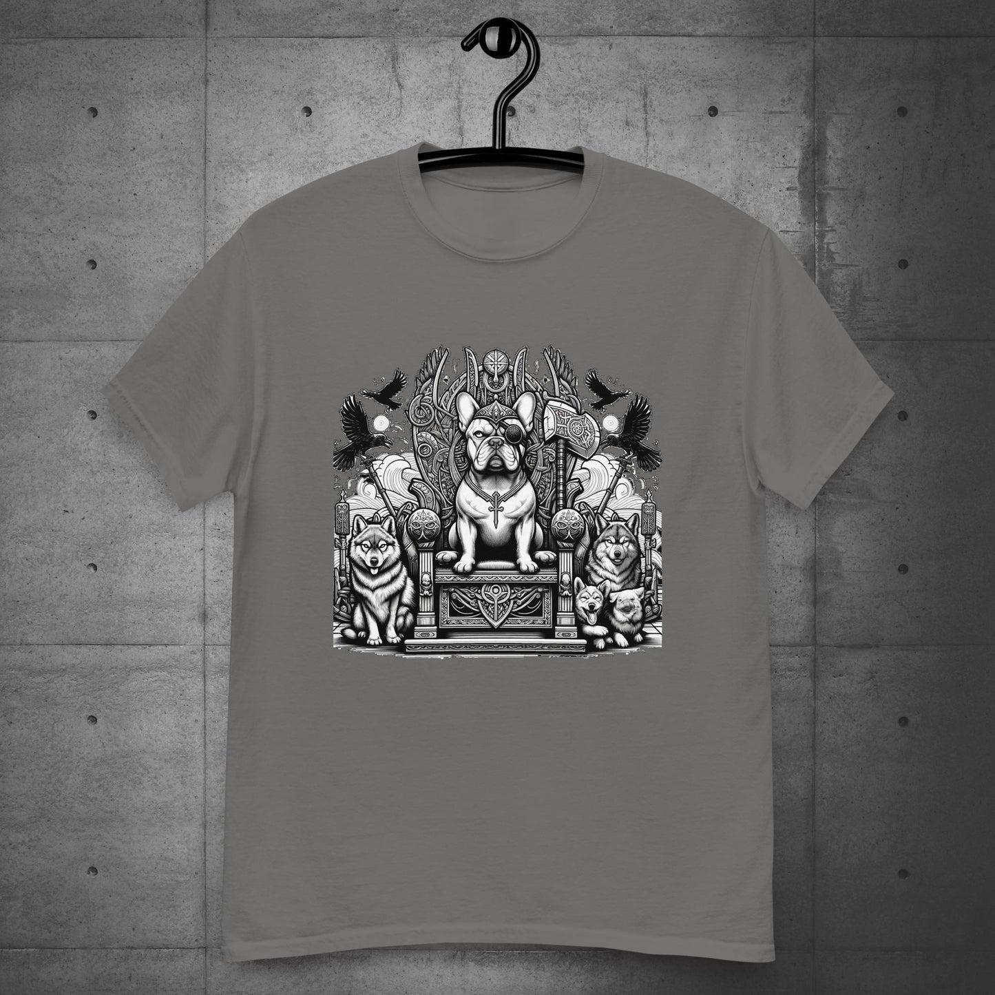 "Odin's Valor" Frenchie Unisex T-Shirt - Frenchie Emporium