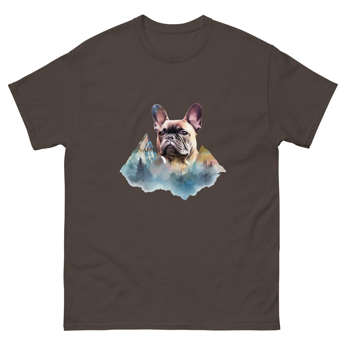 Peaks and Paws French Bulldog - Unisex T-Shirt - Frenchie Emporium