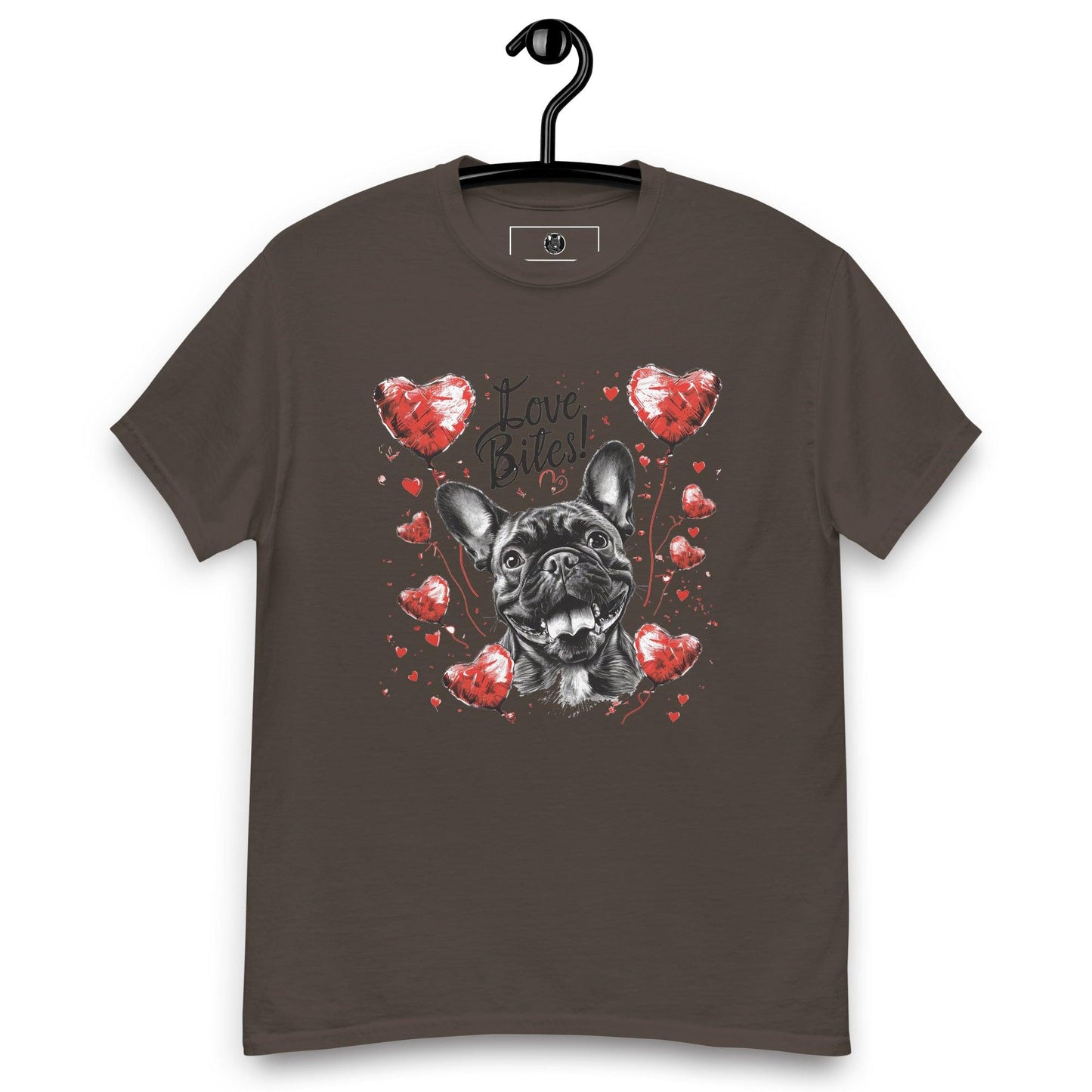 "Love Bites!" Frenchie - Unisex T-Shirt - Frenchie Emporium