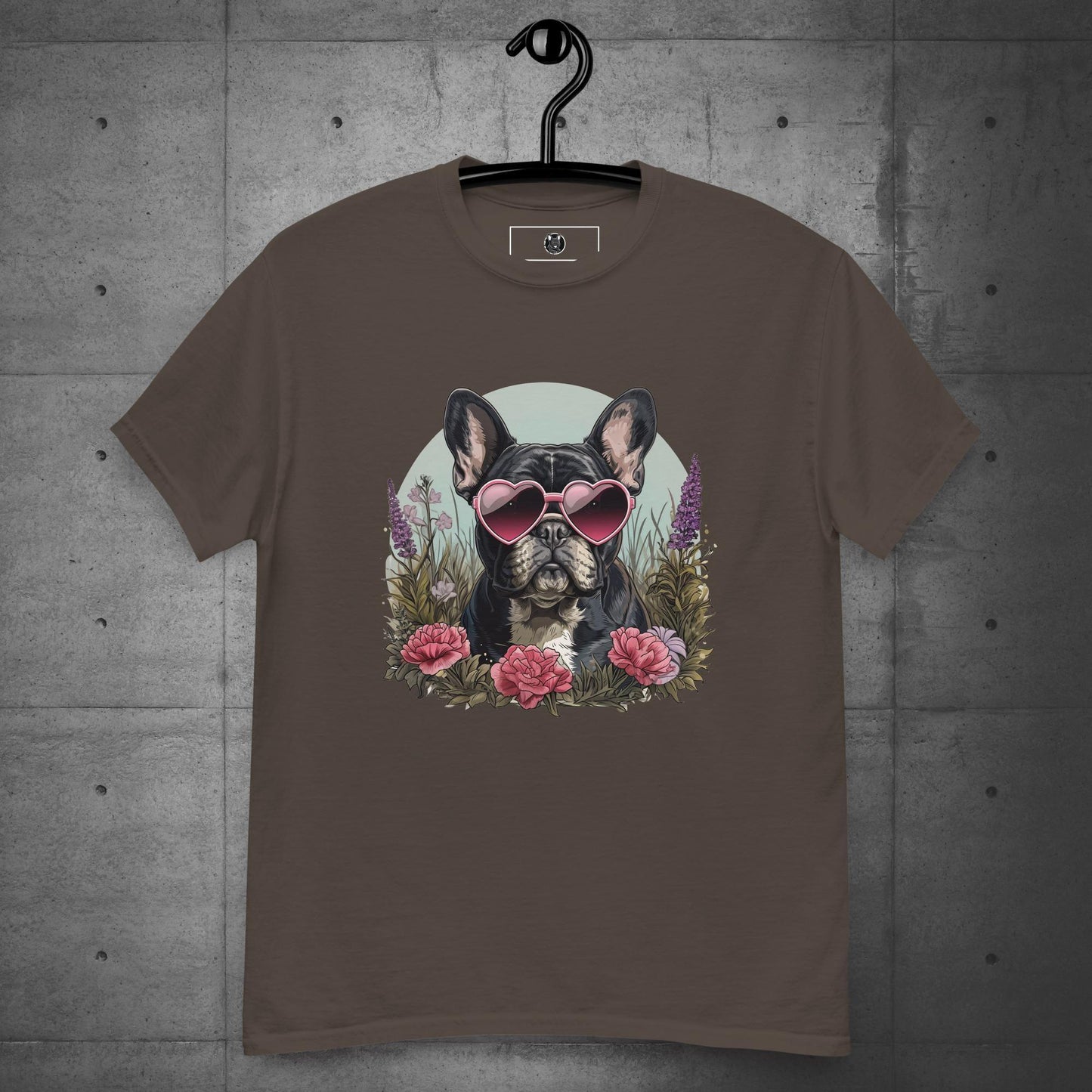 Frenchie Floral Bliss-Unisex T-shirt - Frenchie Emporium
