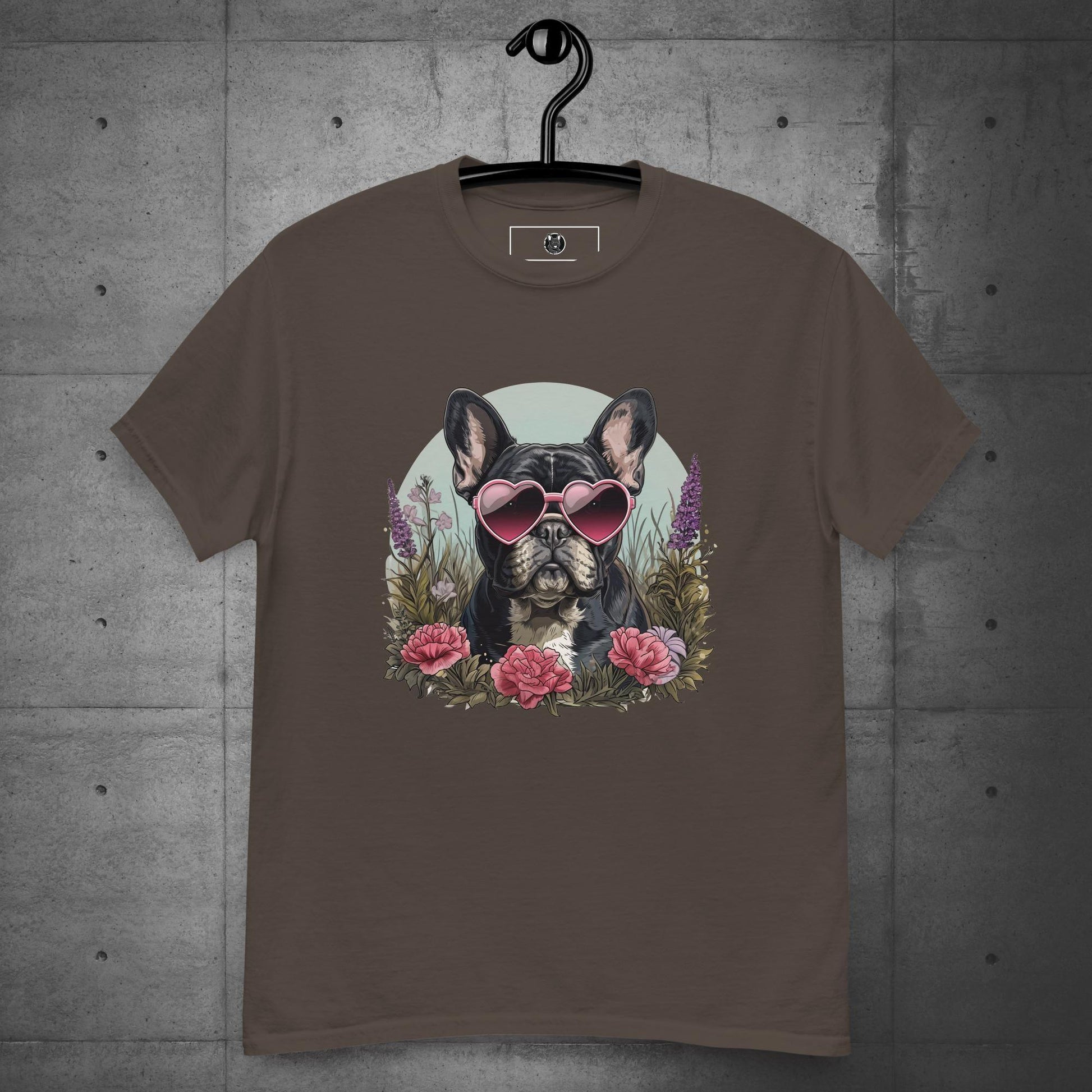 Frenchie Floral Bliss-Unisex T-shirt - Frenchie Emporium