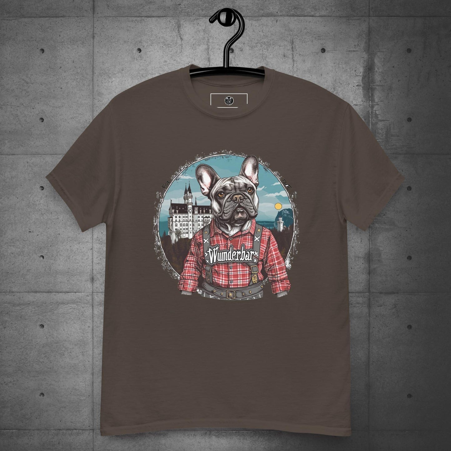 Wunderbar Frenchie in Lederhosen Unisex T-Shirt - Frenchie Emporium
