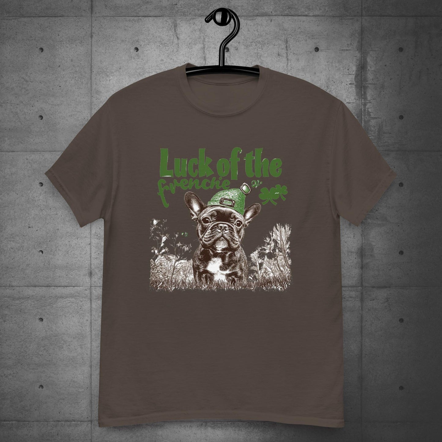 Luck of the Paw-rish Frenchie Unisex T-shirt - Frenchie Emporium