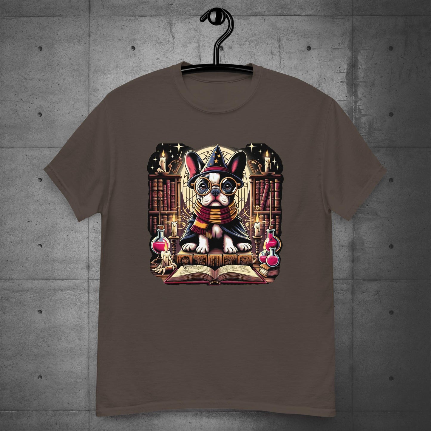Unisex "Frenchie Wizard's Apprentice" T-Shirt - Frenchie Emporium