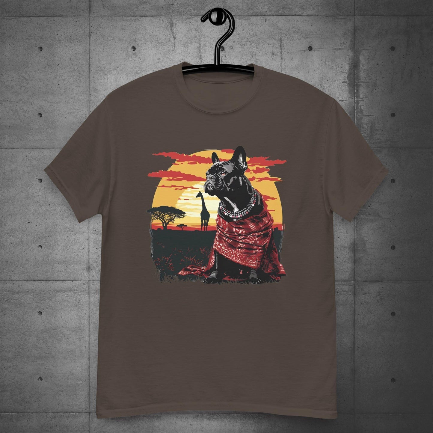 Authentic Serengeti Frenchie - Unisex T-Shirt - Frenchie Emporium