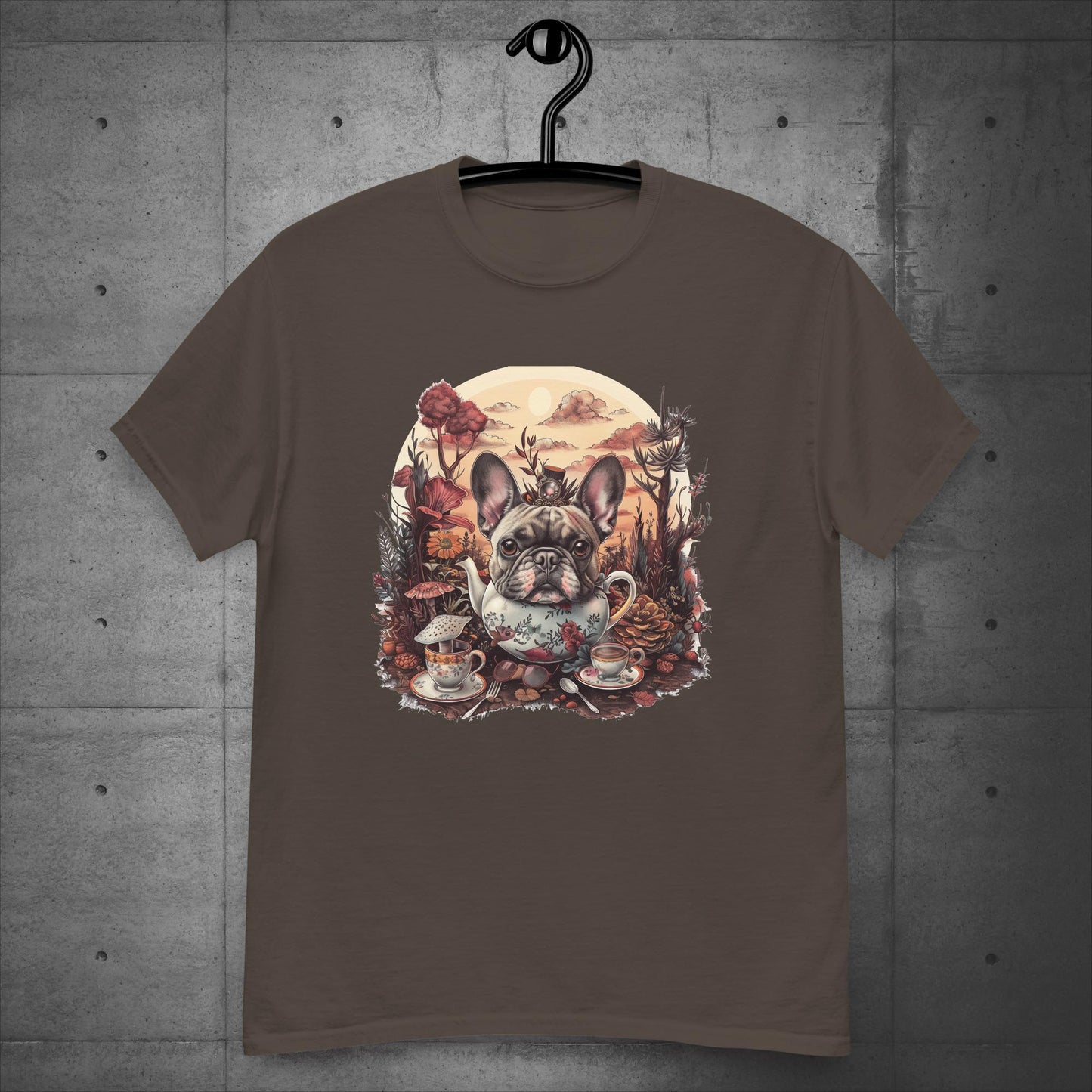 Tea Party Frenchie - Unisex T-Shirt - Frenchie Emporium